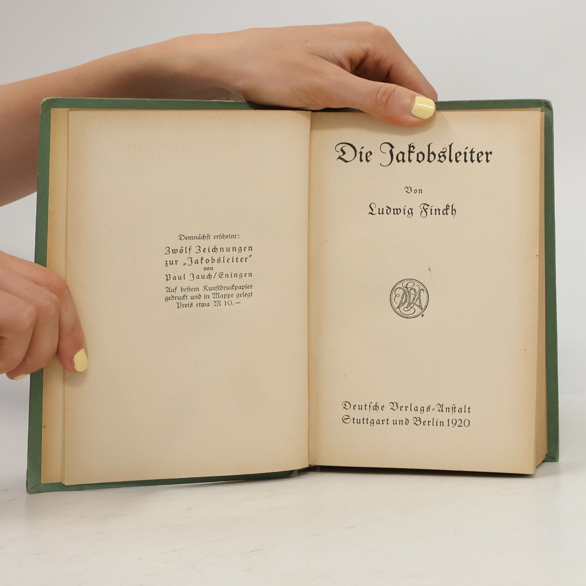 Ludwig Finckh Die Jakobsleiter