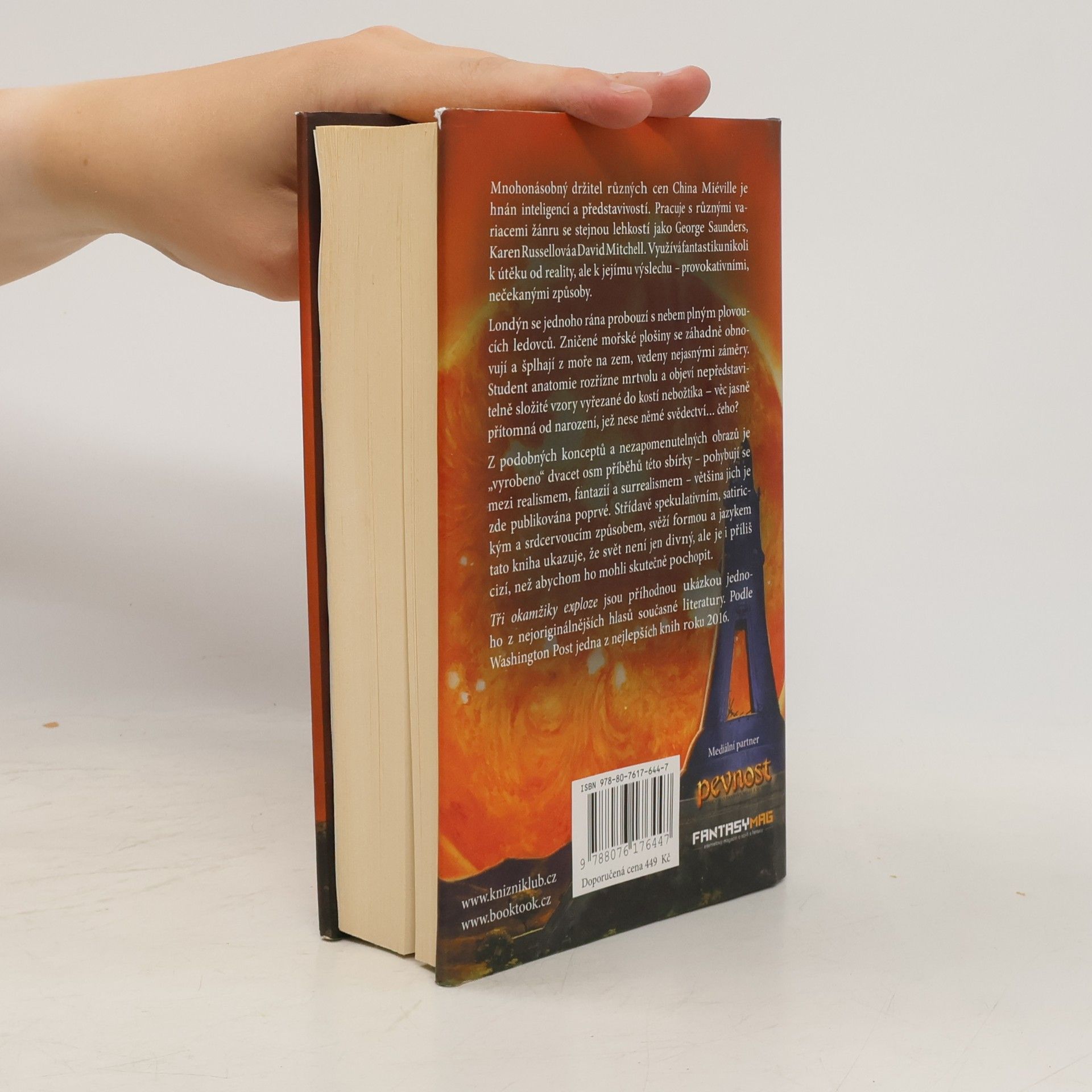 China Miéville Tři okamžiky exploze