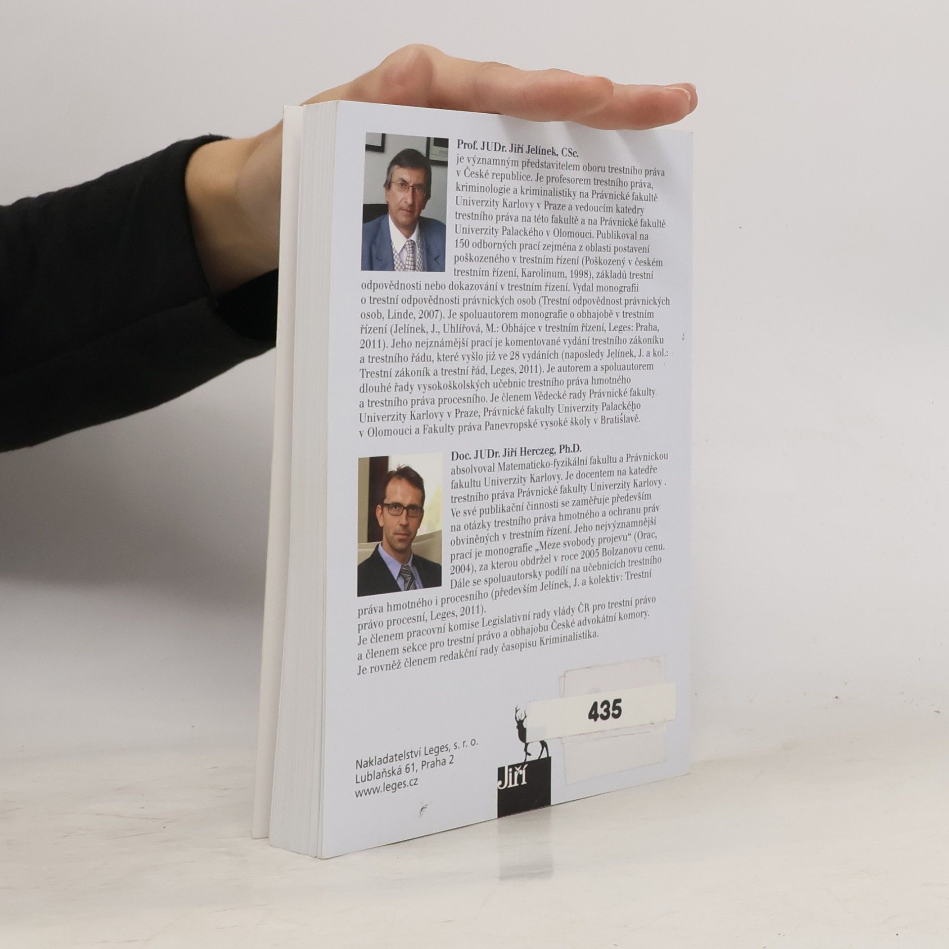 Jiří Jelínek Zákon o trestní odpovědnosti právnických osob