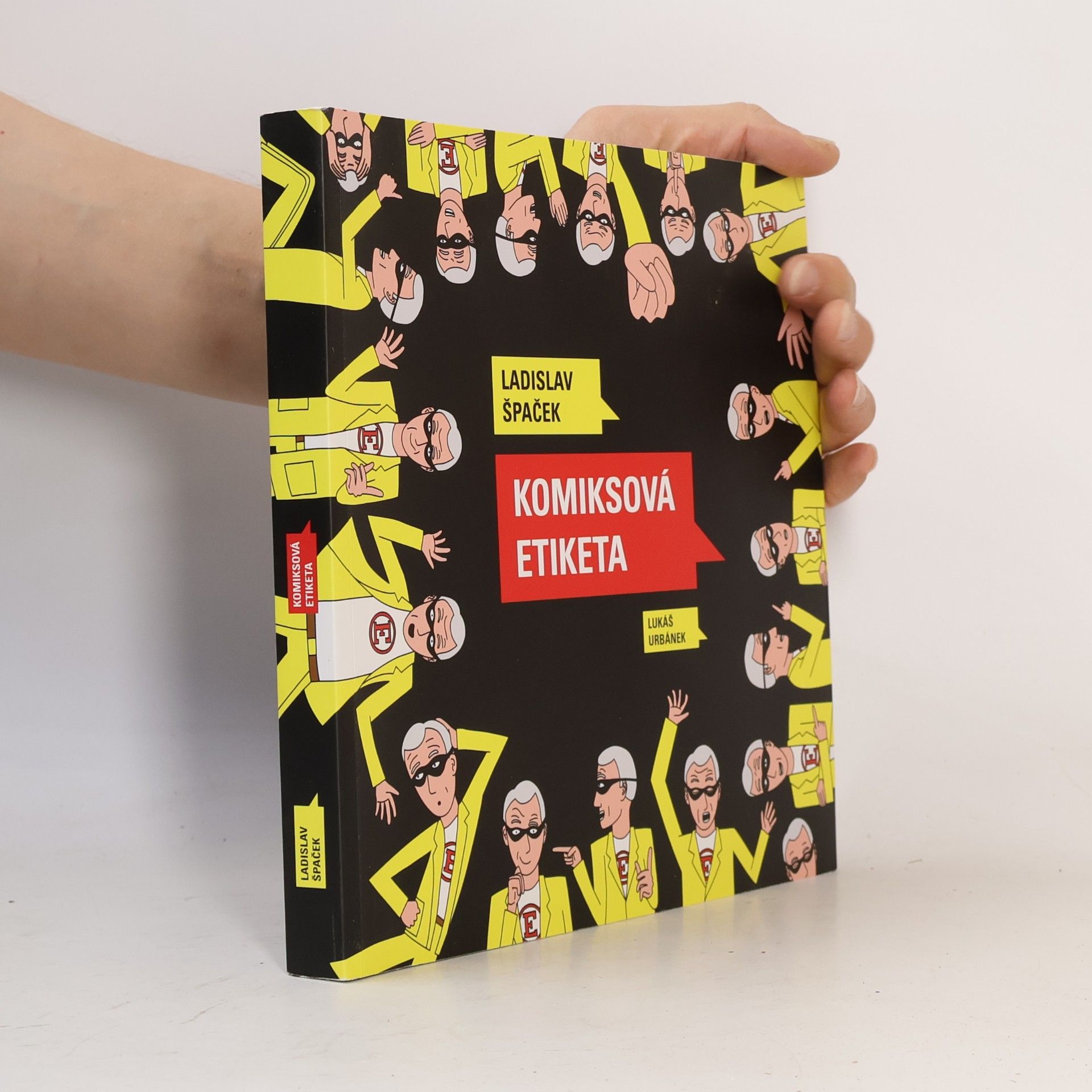 Ladislav Špaček Komiksová etiketa