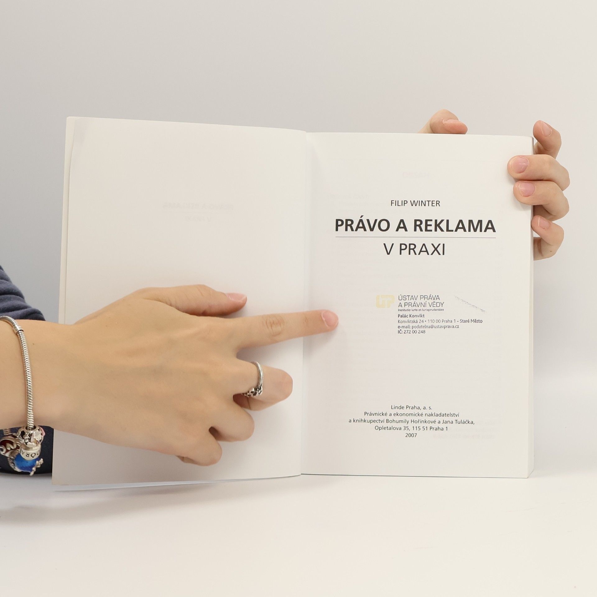 Filip Winter Právo a reklama v praxi