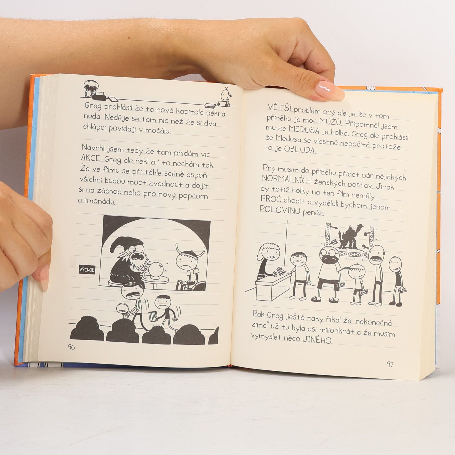 Jeff Kinney Dobrodružství báječných kamarádů. Píše Rowley Jefferson