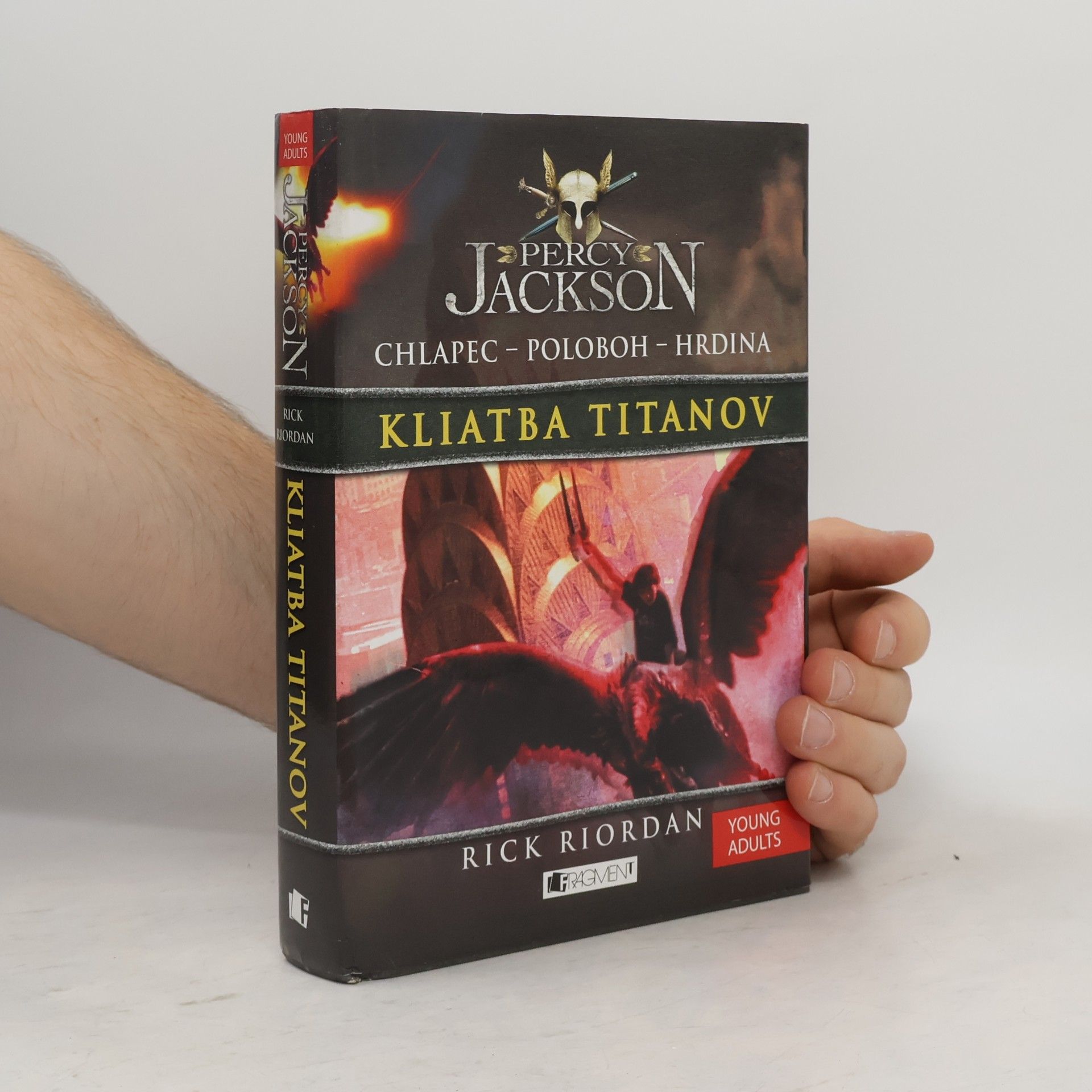 Rick Riordan Kliatba Titanov