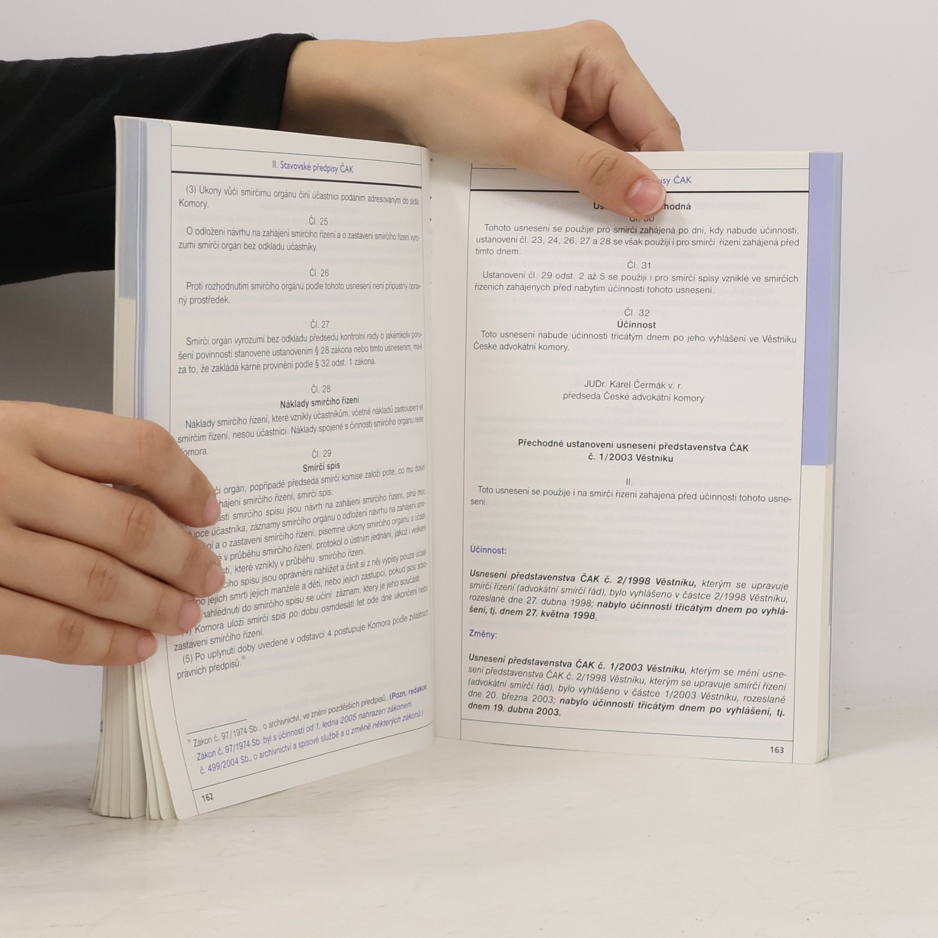 Various authors Předpisy o advokacii