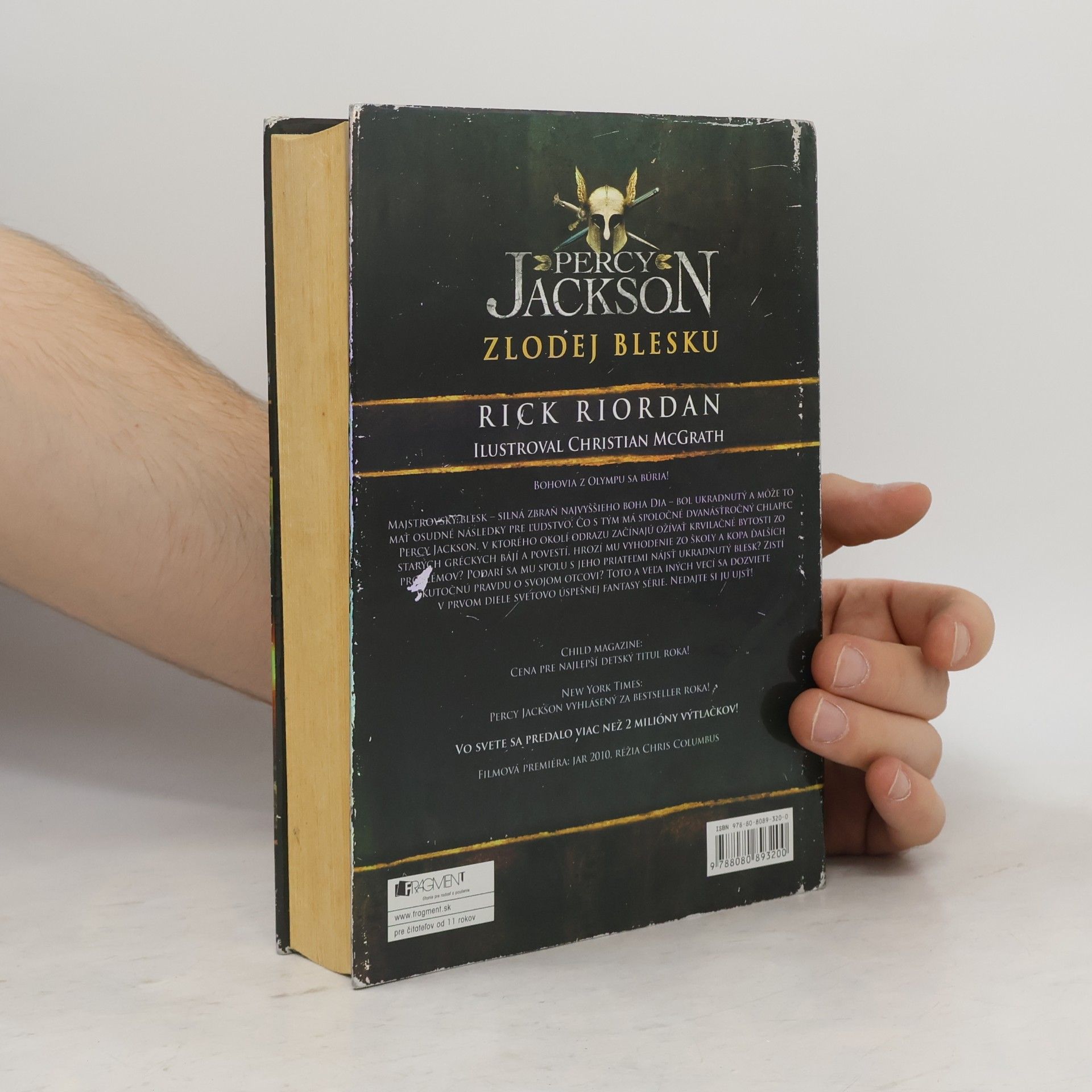 Rick Riordan Percy Jackson: Zlodej blesku