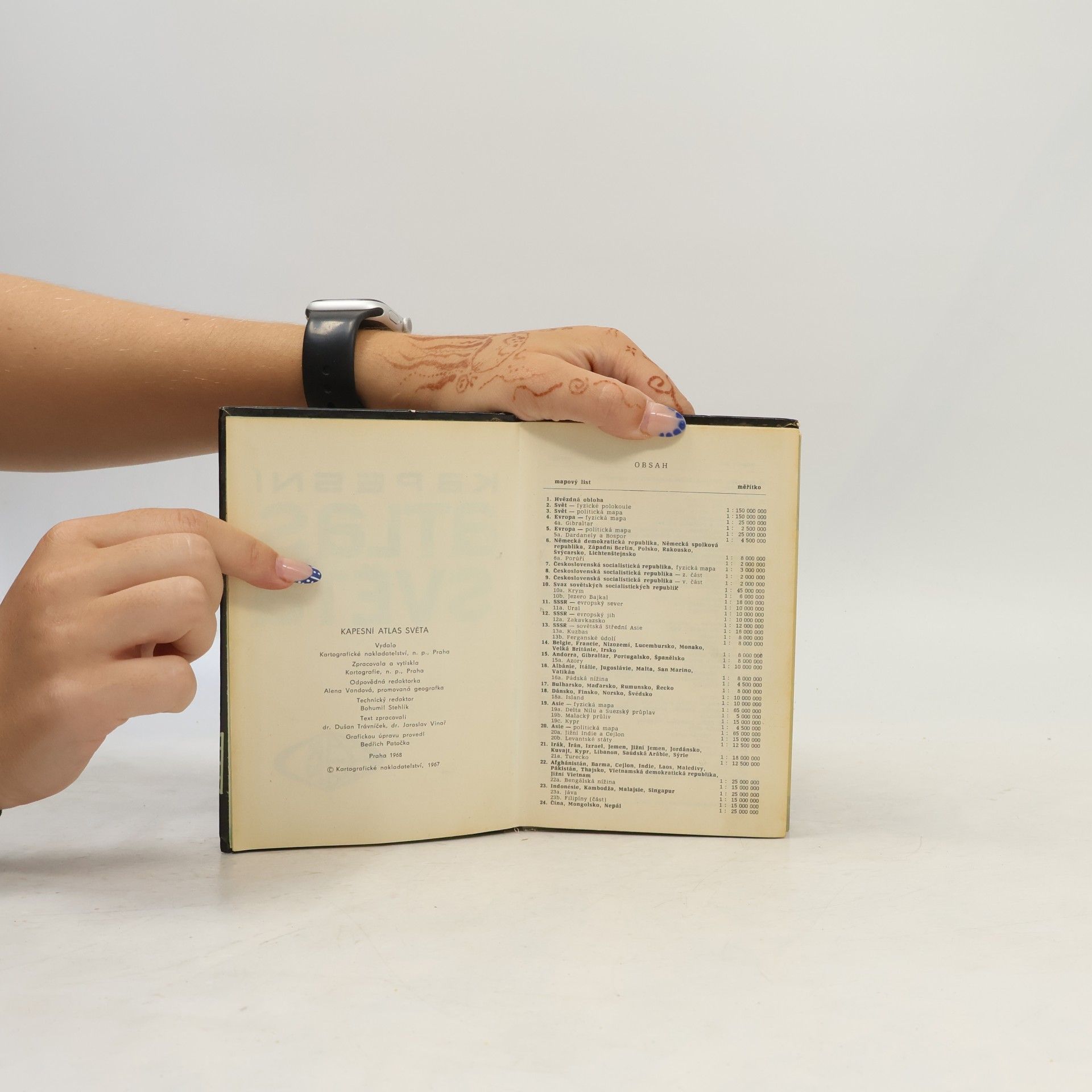 Jaroslav Vinař Kapesní atlas světa