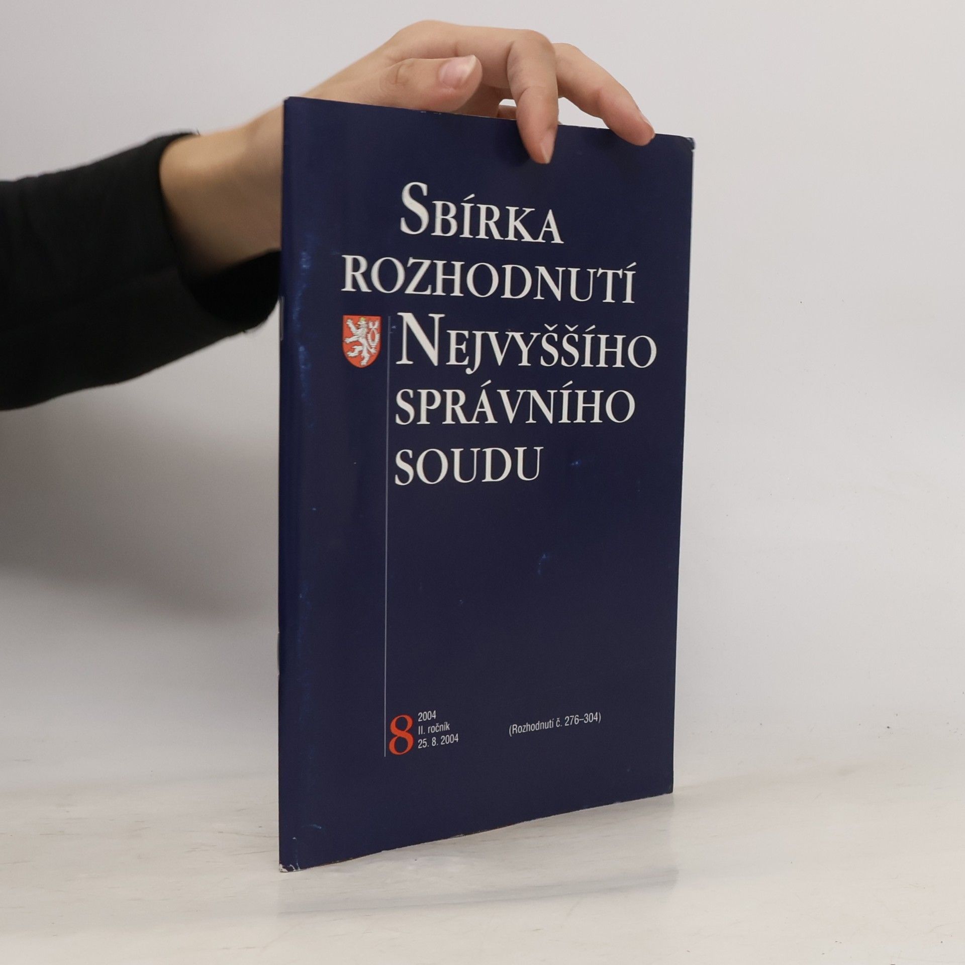 Kolektiv autorů Sbírka rozhodnuti Nejvyššího soudu 8/2004