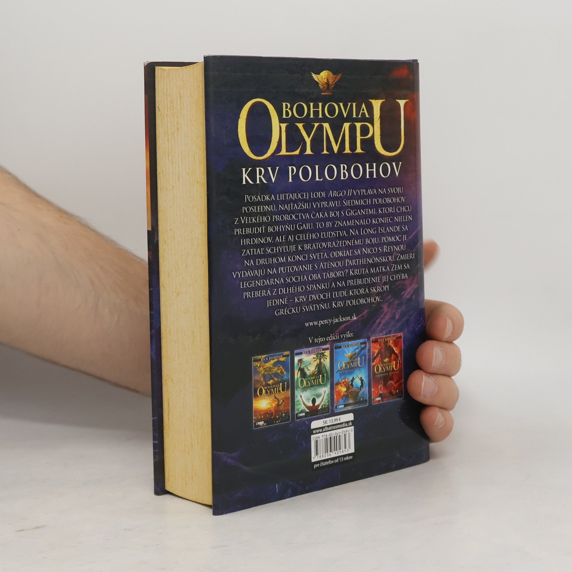 Rick Riordan Krv polobohov