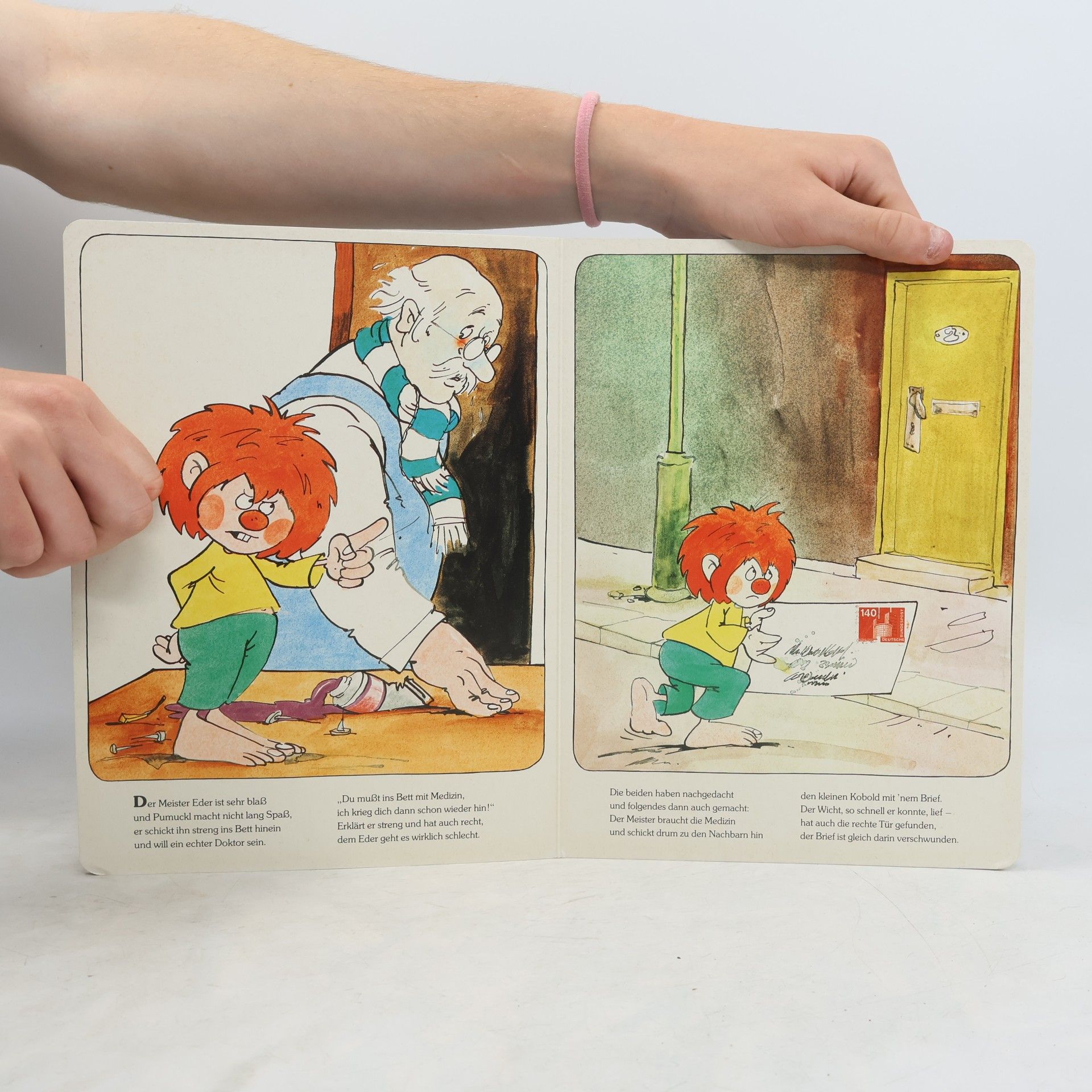 Ellis Kaut Pumuckl und das Telefon. Pumuckl und die Grippetabletten