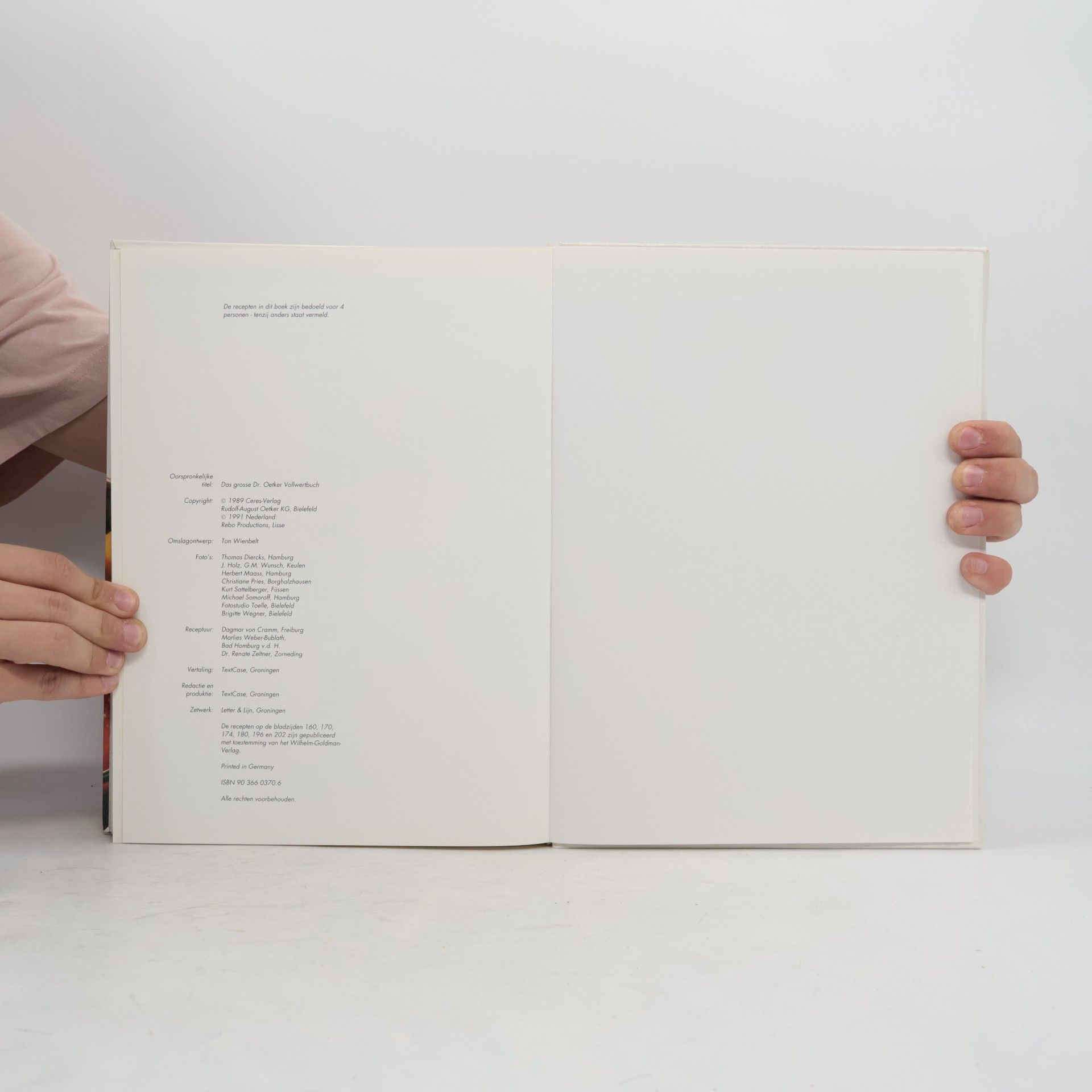 Dagmar von Cramm Rebo culinair het beste vegetarische kookboek voor het gezin