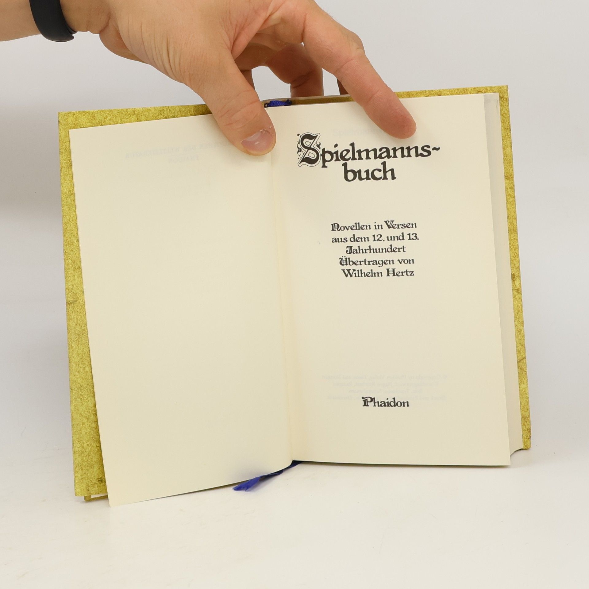 Wilhelm Hertz Spielmannsbuch. Novellen in Versen aus dem 12. und 13. Jahrhundert