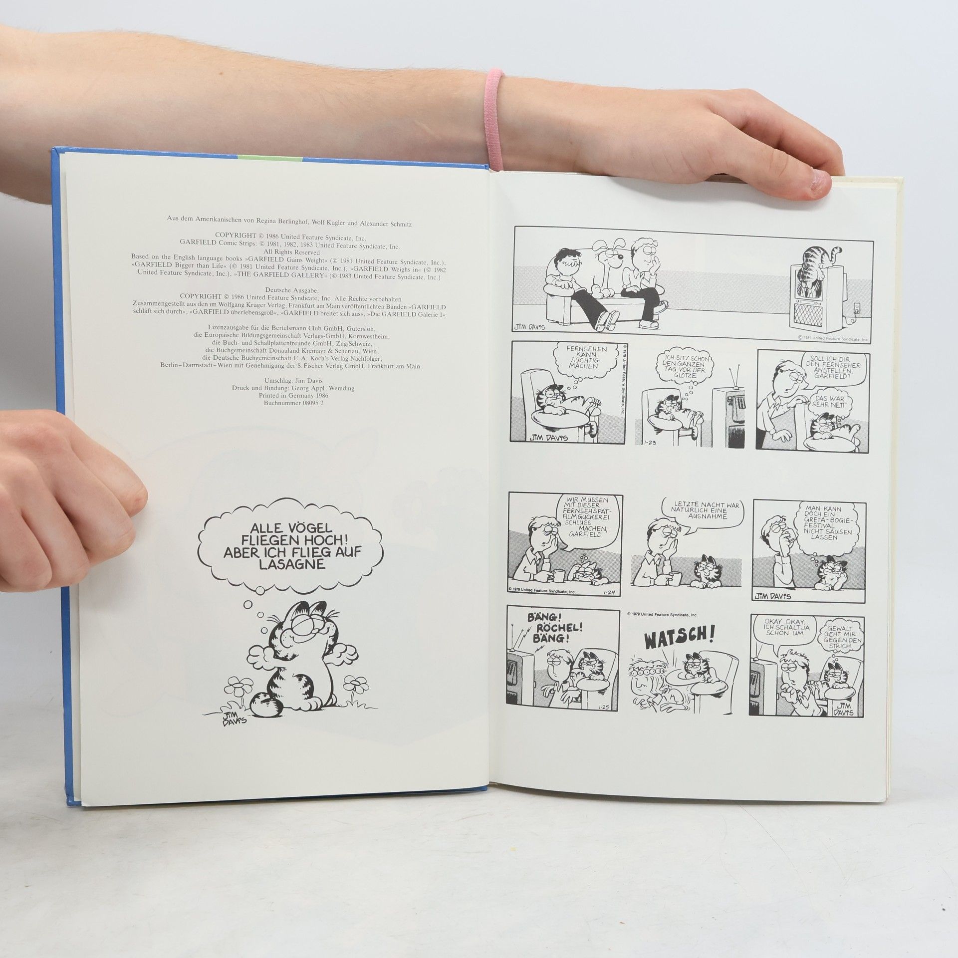 Jim Davis Die Garfield Revue