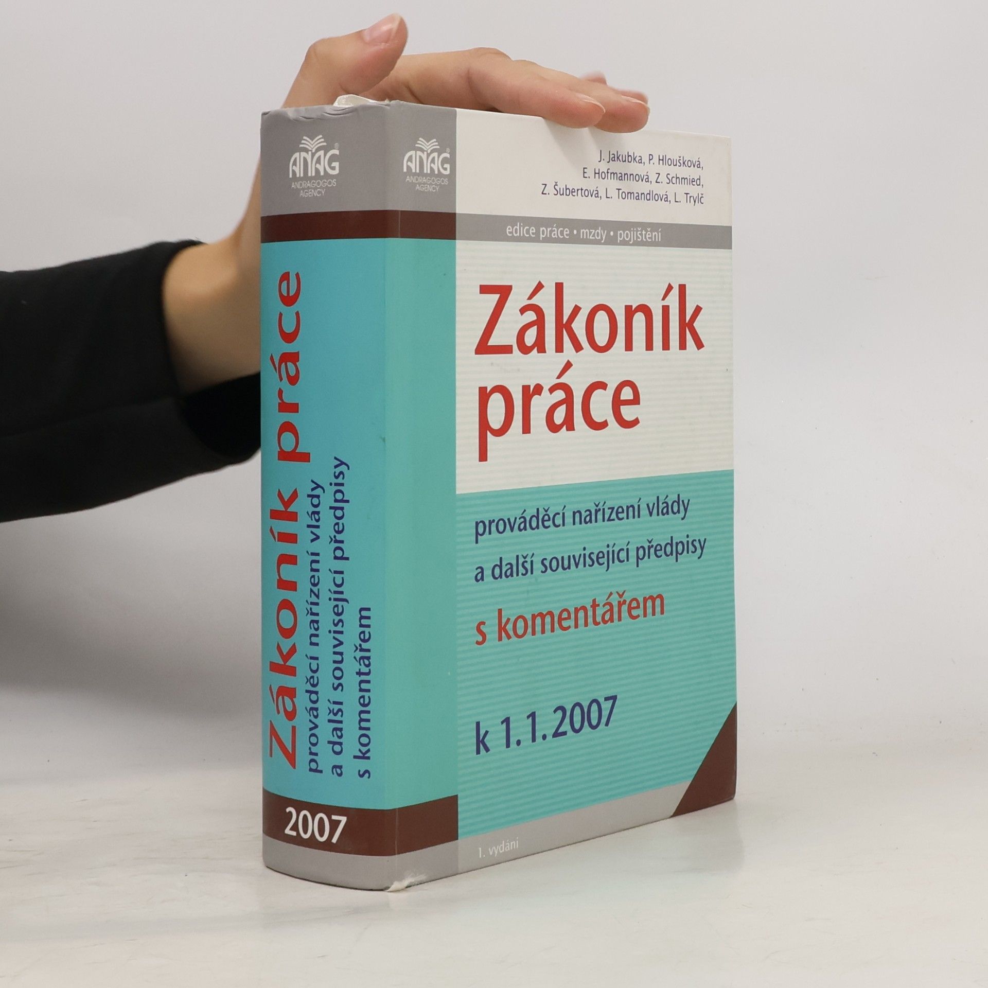 Jaroslav Jakubka Zákoník práce s komentářem k 1. 1. 2007