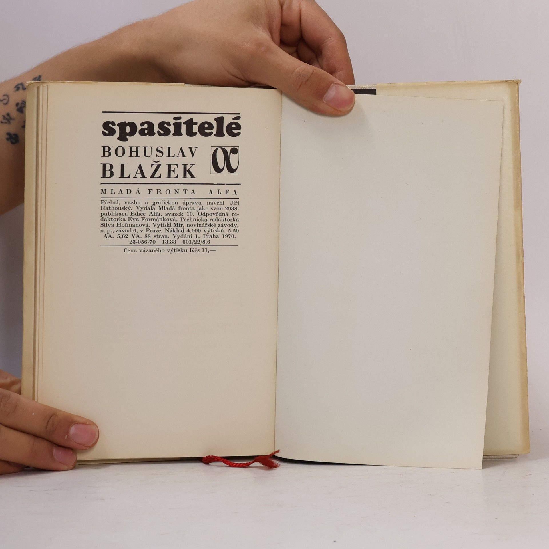 Bohuslav Blažek Spasitelé