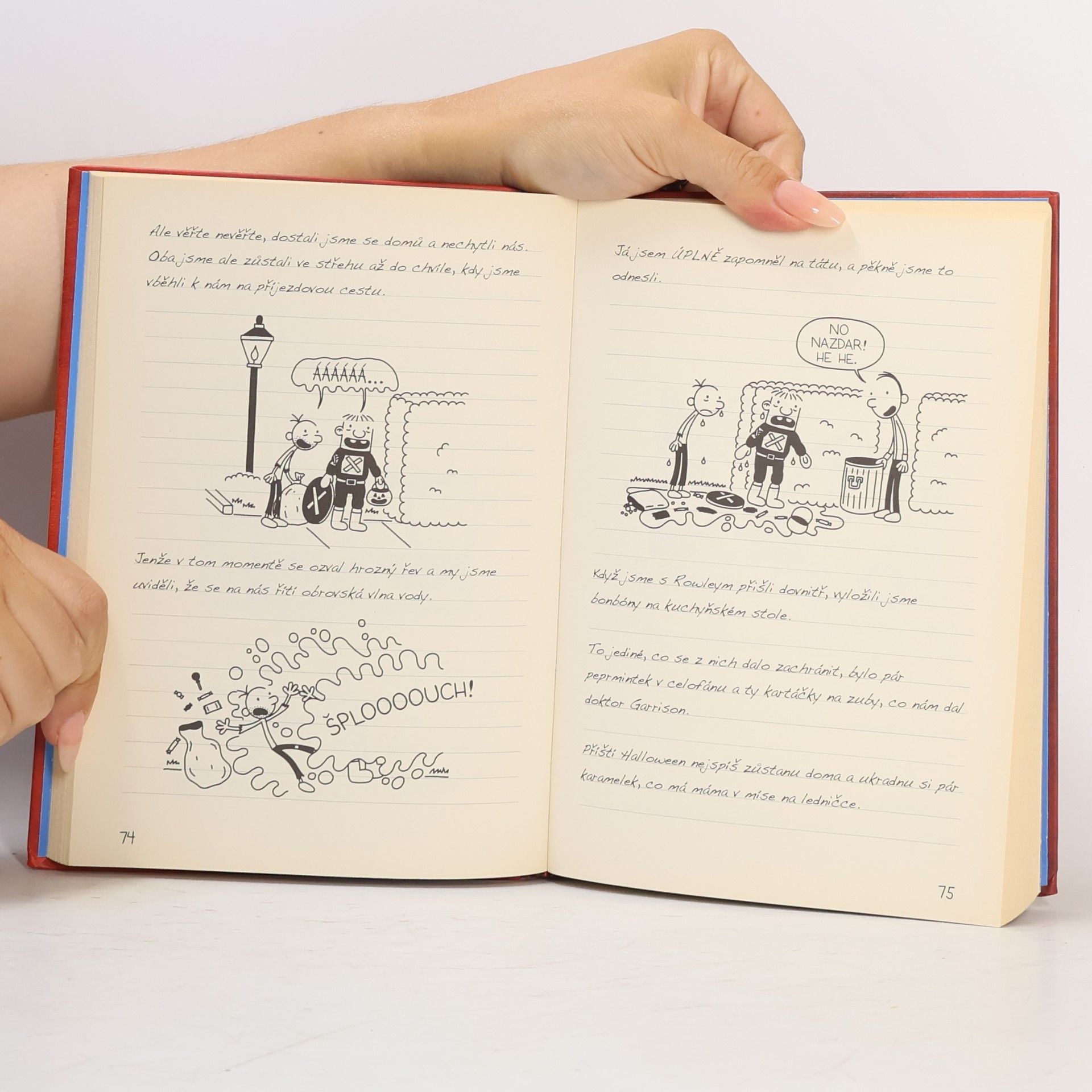 Jeff Kinney Deník malého poseroutky 1