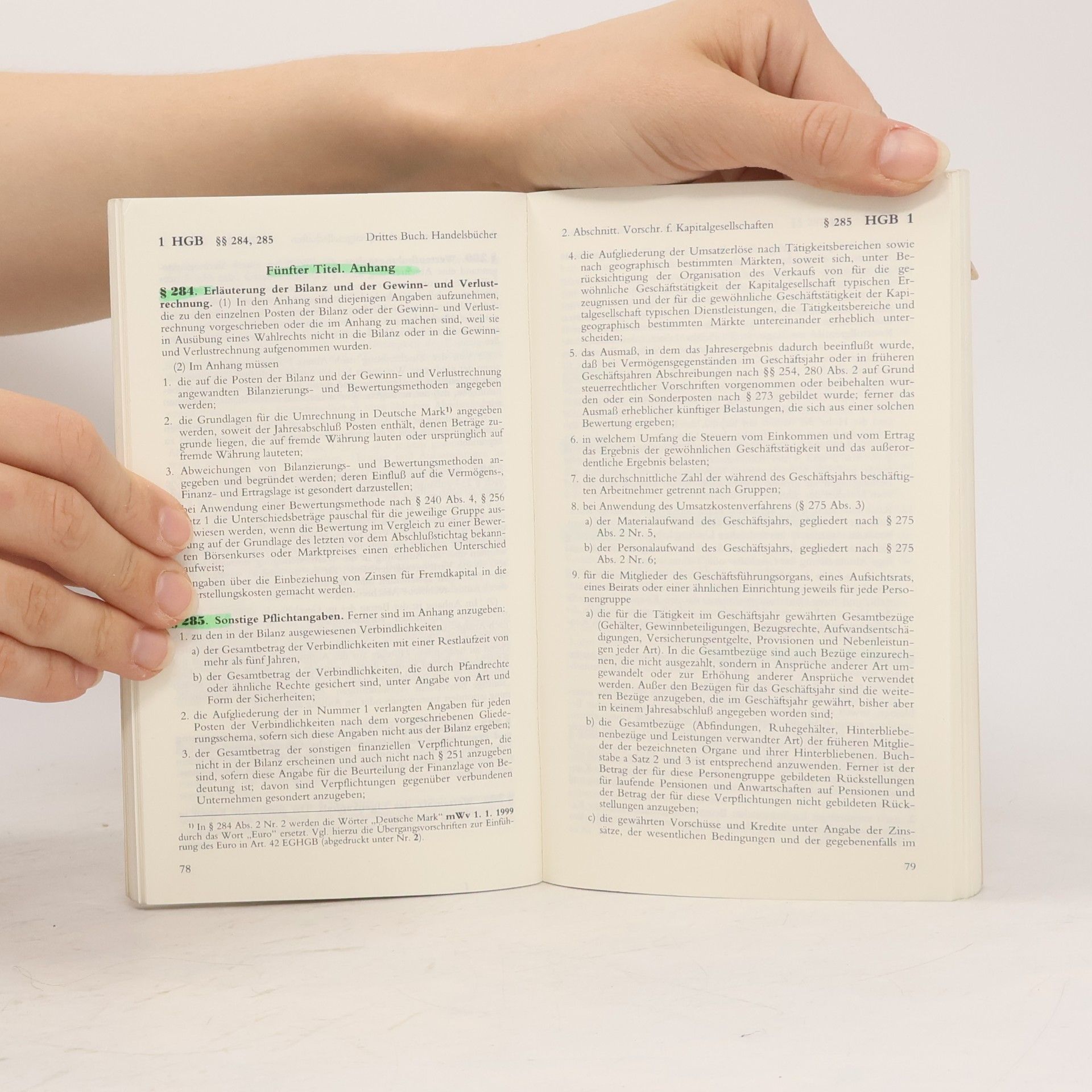 Autorenkollektiv Handelsgesetzbuch 32/1998