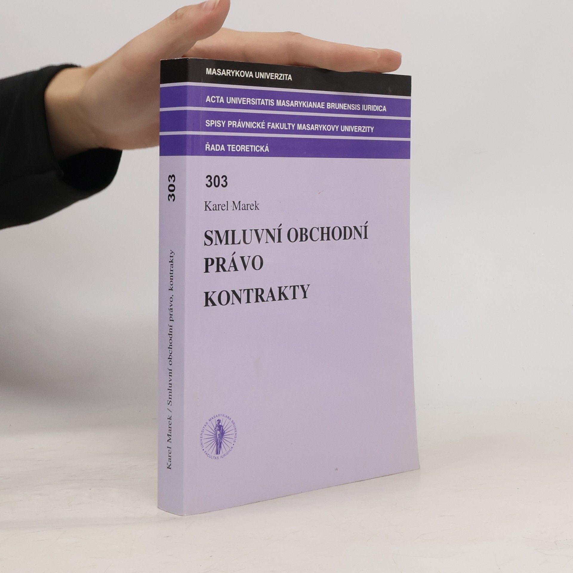 Karel Marek Smluvní obchodní právo