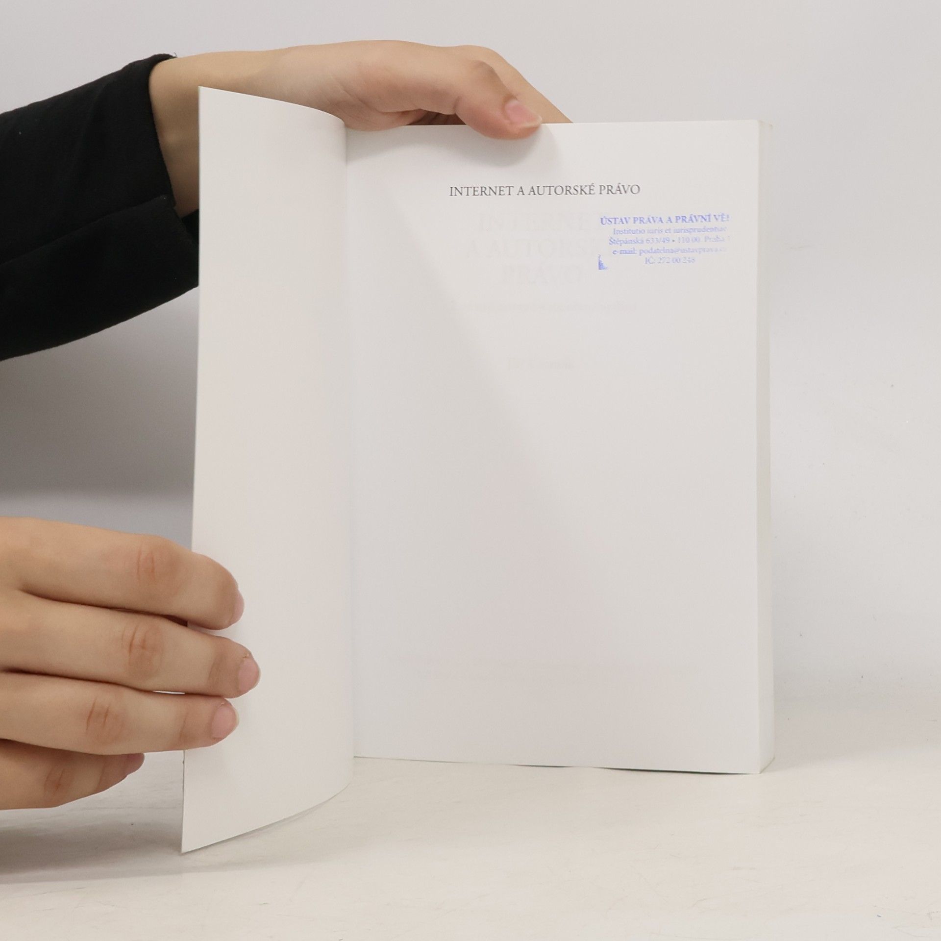 Jiří Čermák Internet a autorské právo
