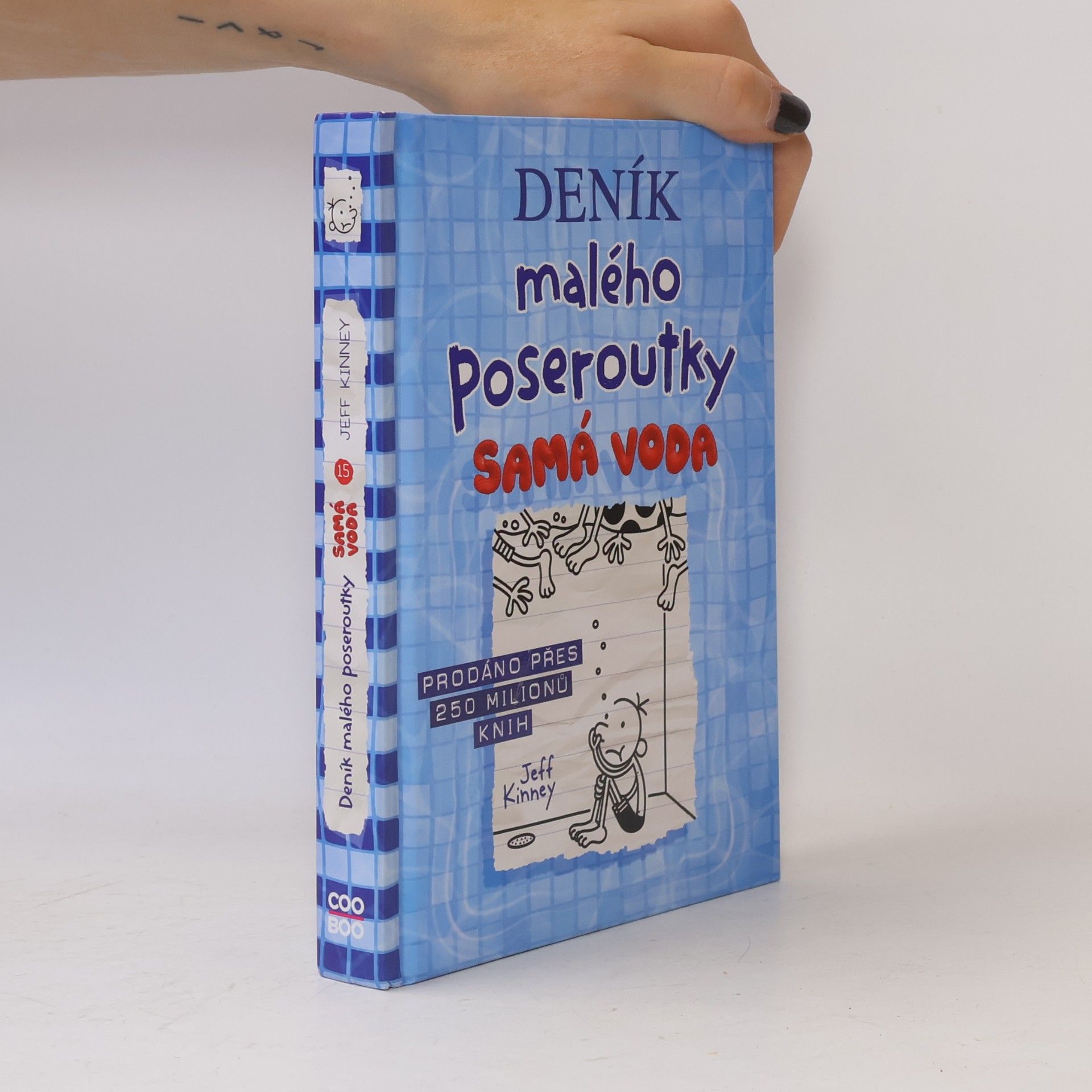 Jeff Kinney Deník malého poseroutky 15. Samá voda