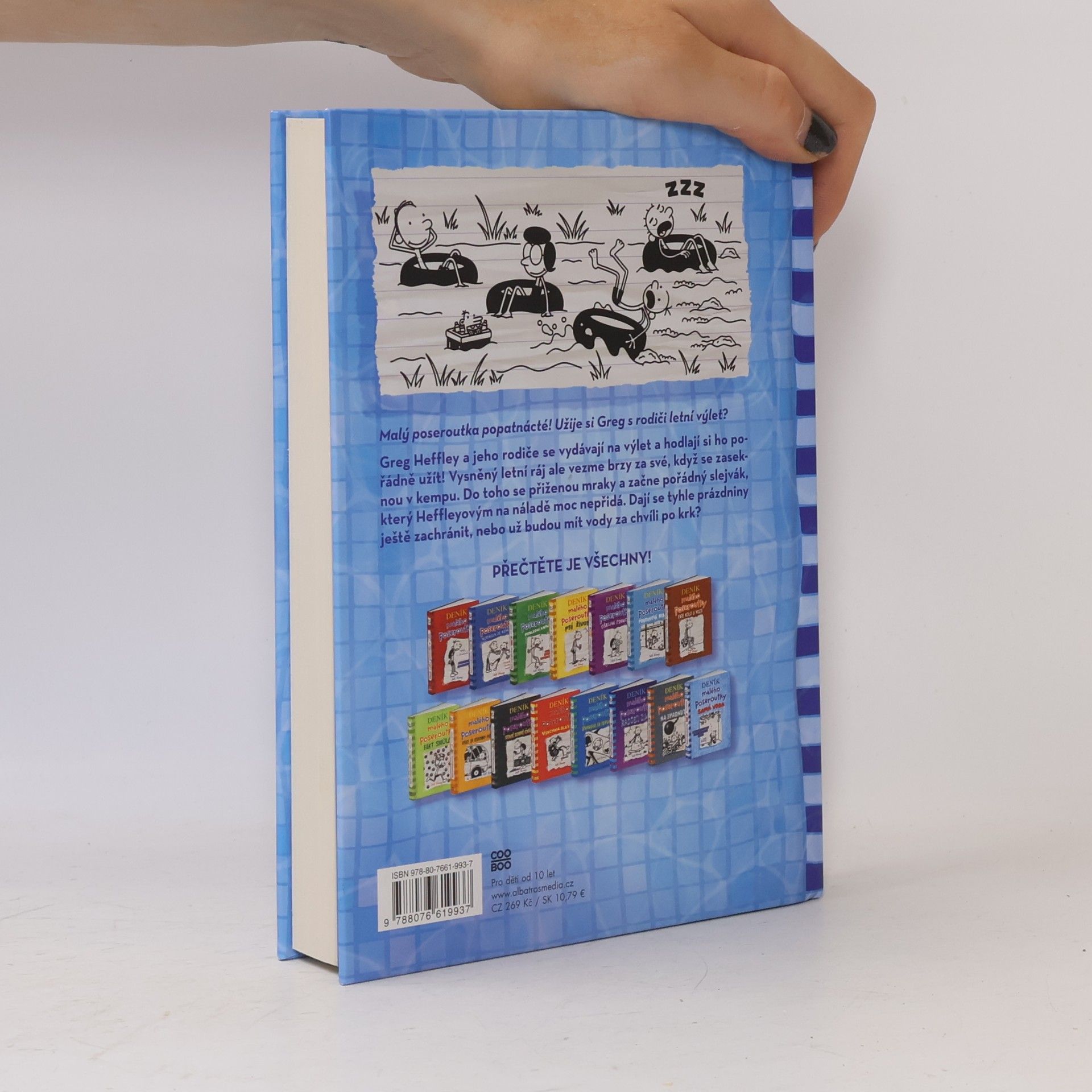 Jeff Kinney Deník malého poseroutky 15. Samá voda