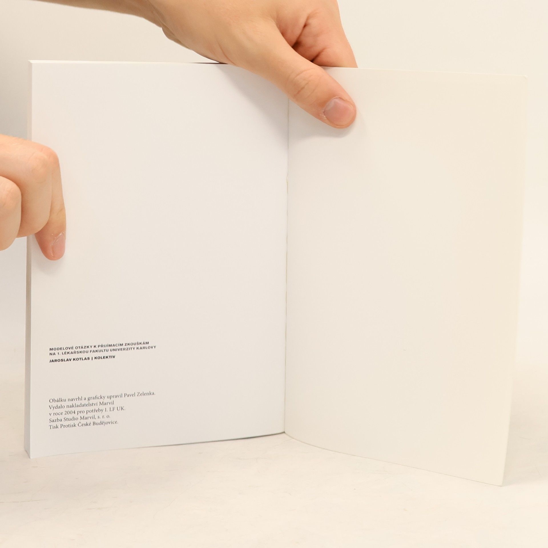 Jaroslav Kotlas Biologie. Modelové otázky k přijímacím zkouškám na 1. lékařskou fakultu UK