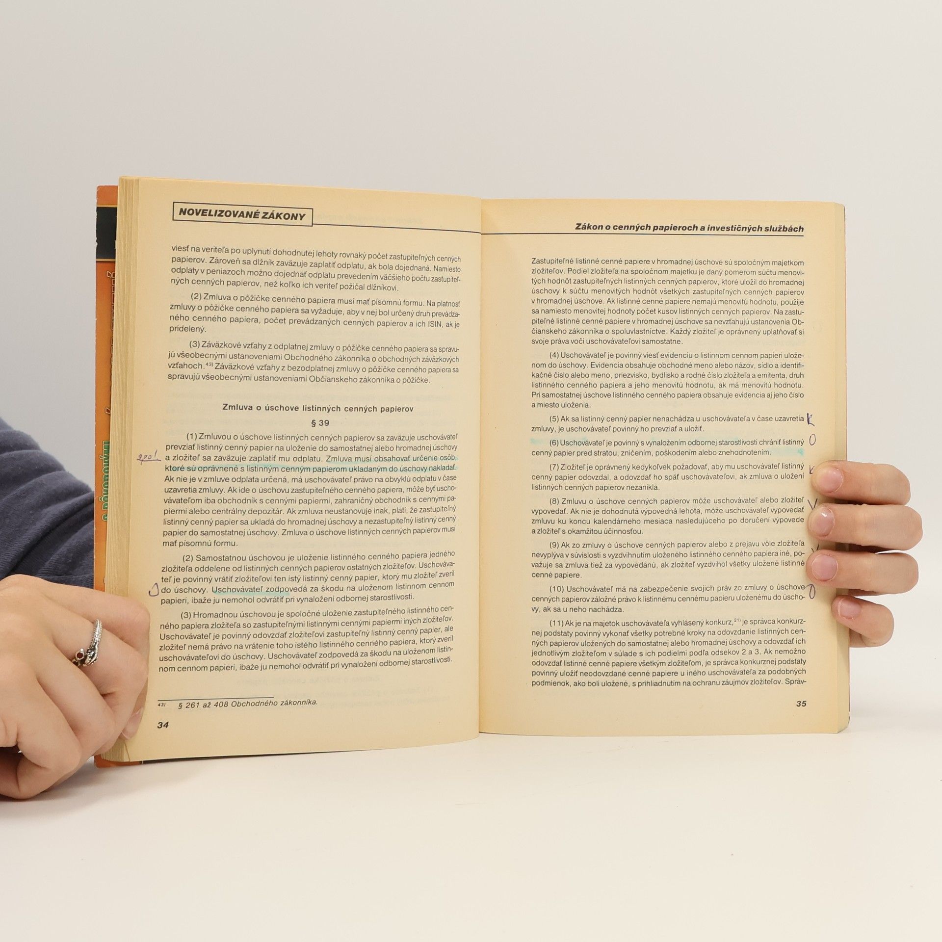 Collectif d'auteurs Novelizovaný zákon o cenných papieroch s dôvodovou správou v úplnom znení