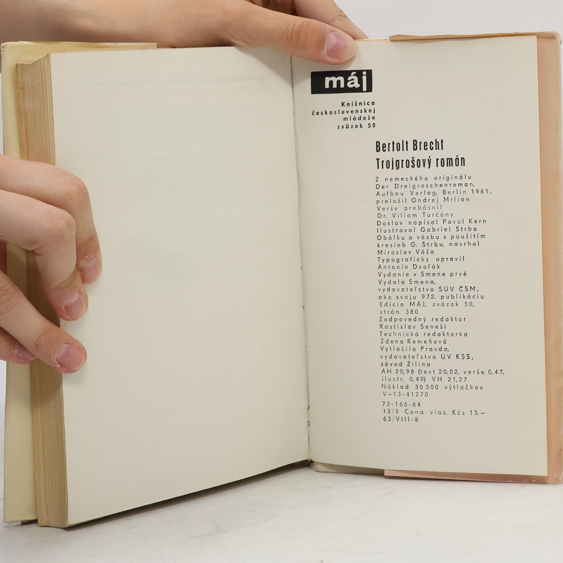 Bertolt Brecht Trojgrošový román