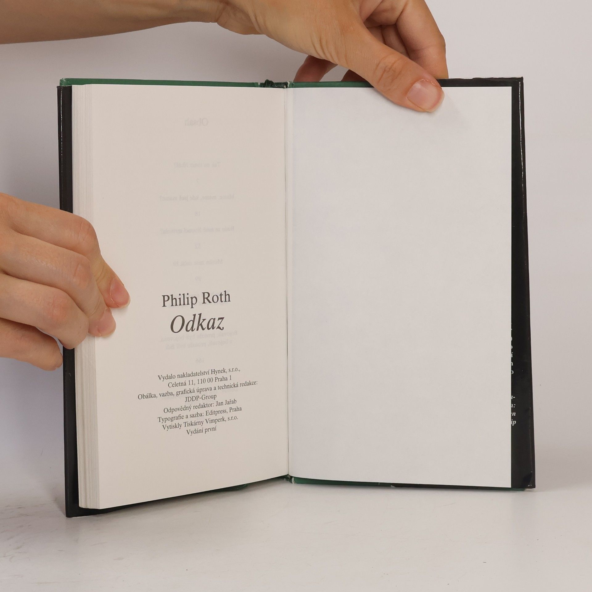 Philip Roth Odkaz. Skutečný příběh