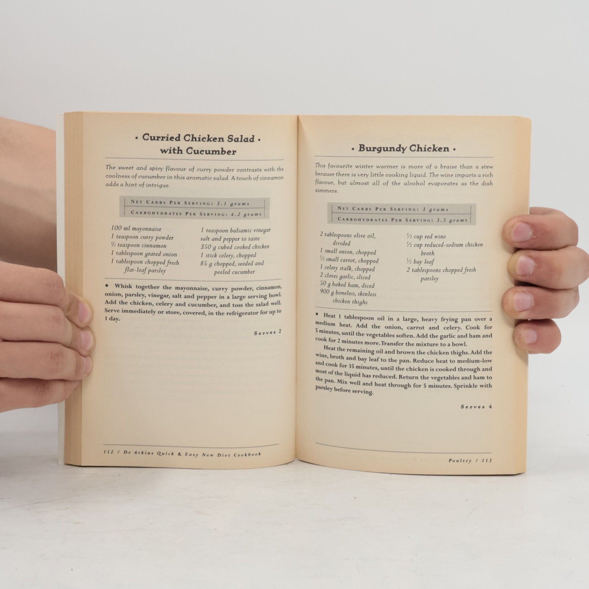 Robert Atkins Dr. Atkins' Quick and Easy New Diet Cookbook - Fully Revised and Updated with Over Thirty Delicious New Recipes