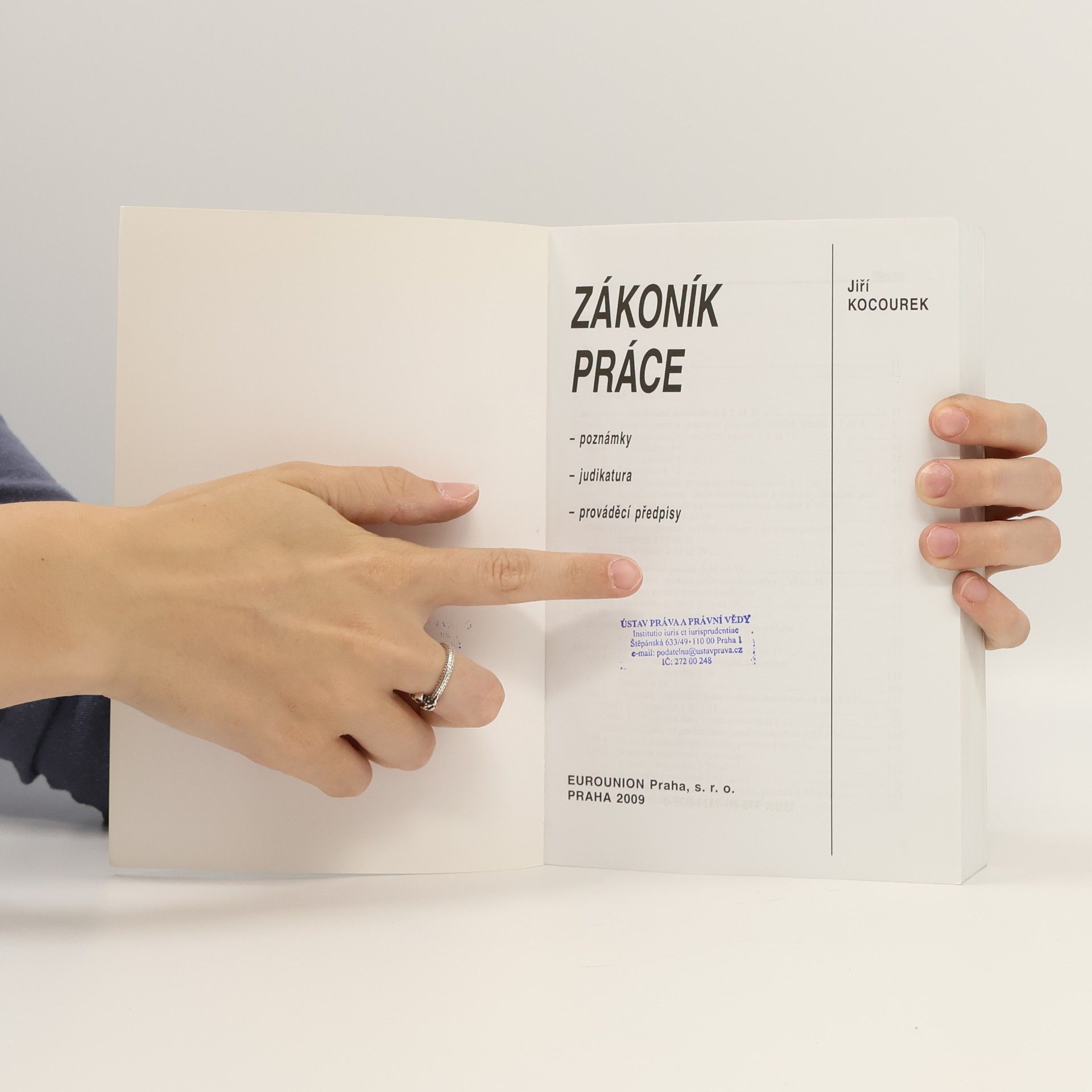 Jiří Kocourek Zákoník práce