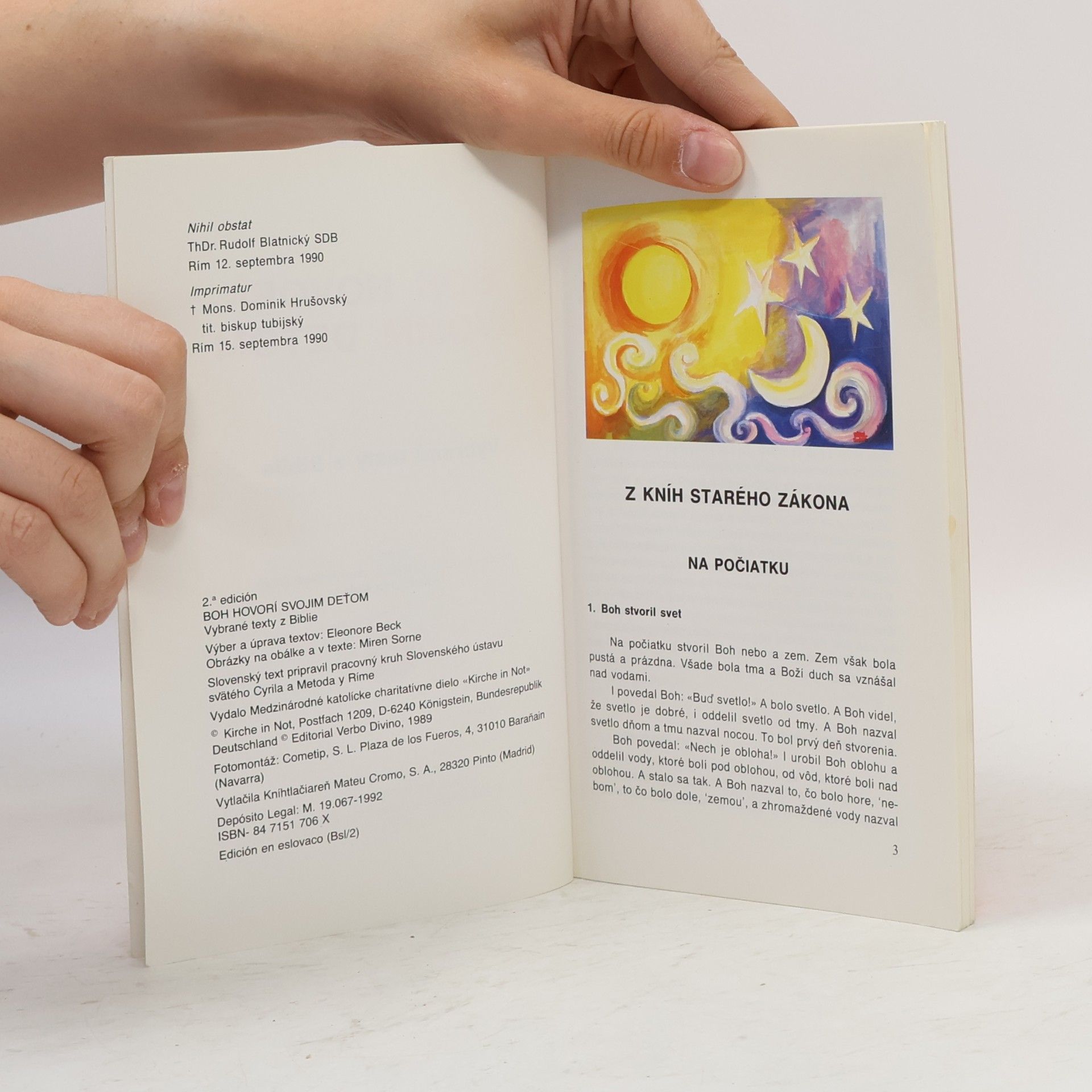 Autorenkollektiv Boh hovorí svojim deťom. Vybrané texty z Biblie