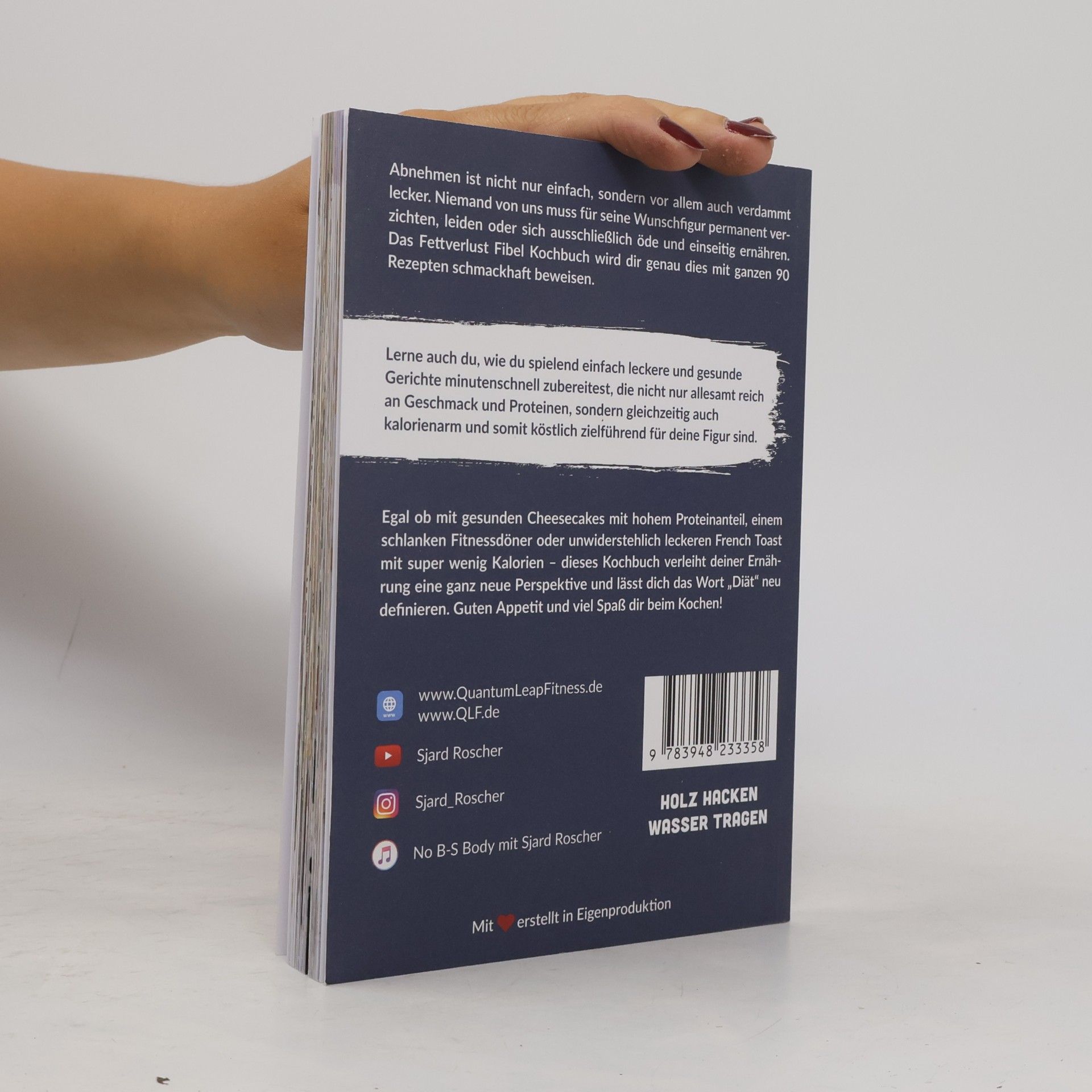 Sjard Roscher Das fettverlust Fibel Kochbuch