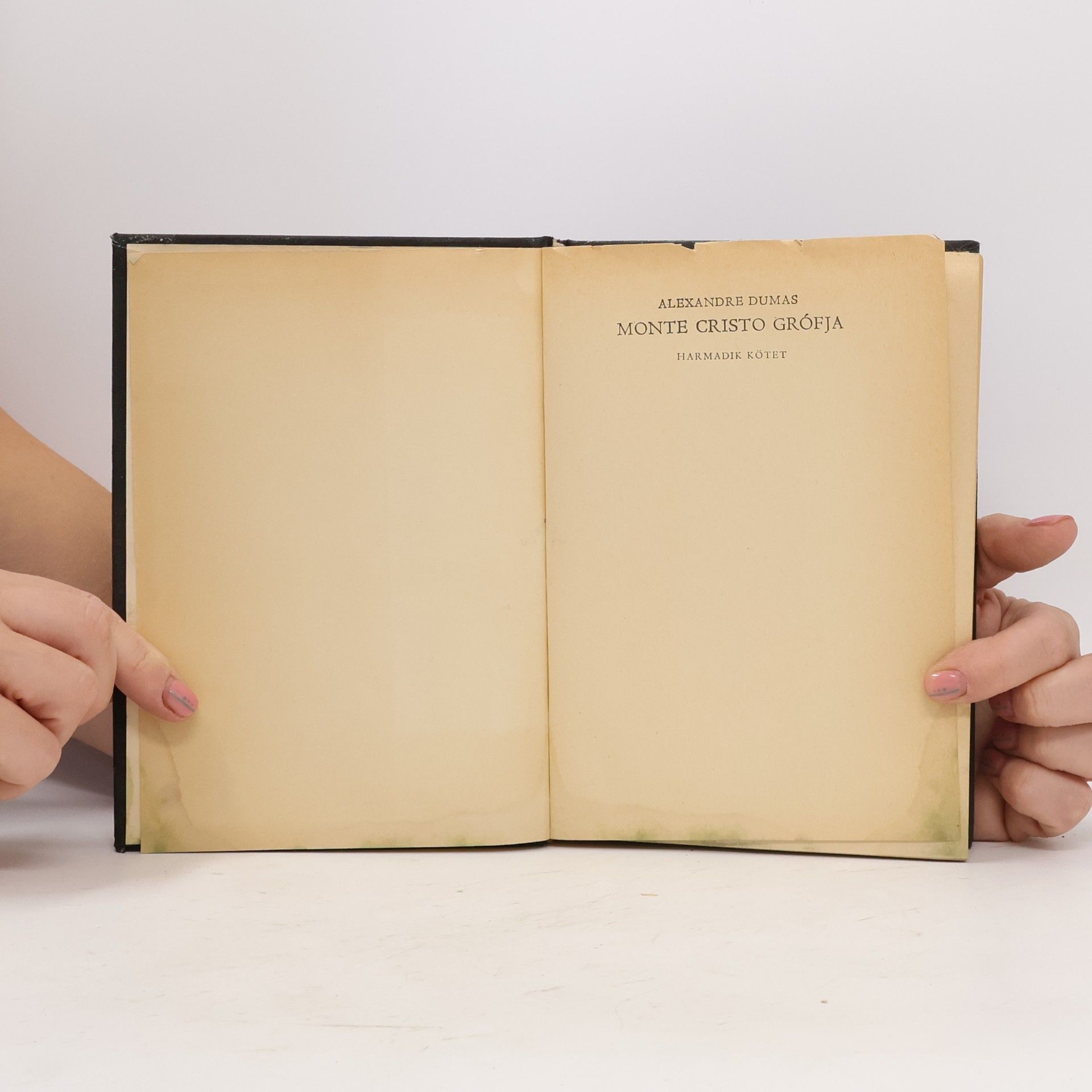 Alexandre Dumas Monte Cristo Grófja 3