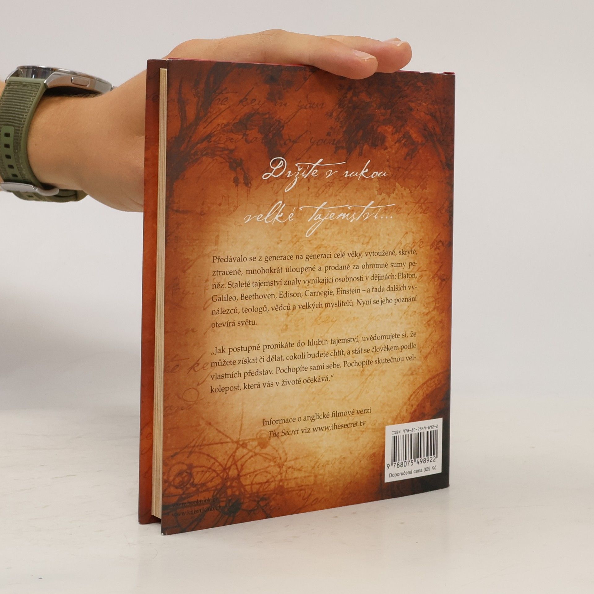 Rhonda Byrne The Secret. Tajemství