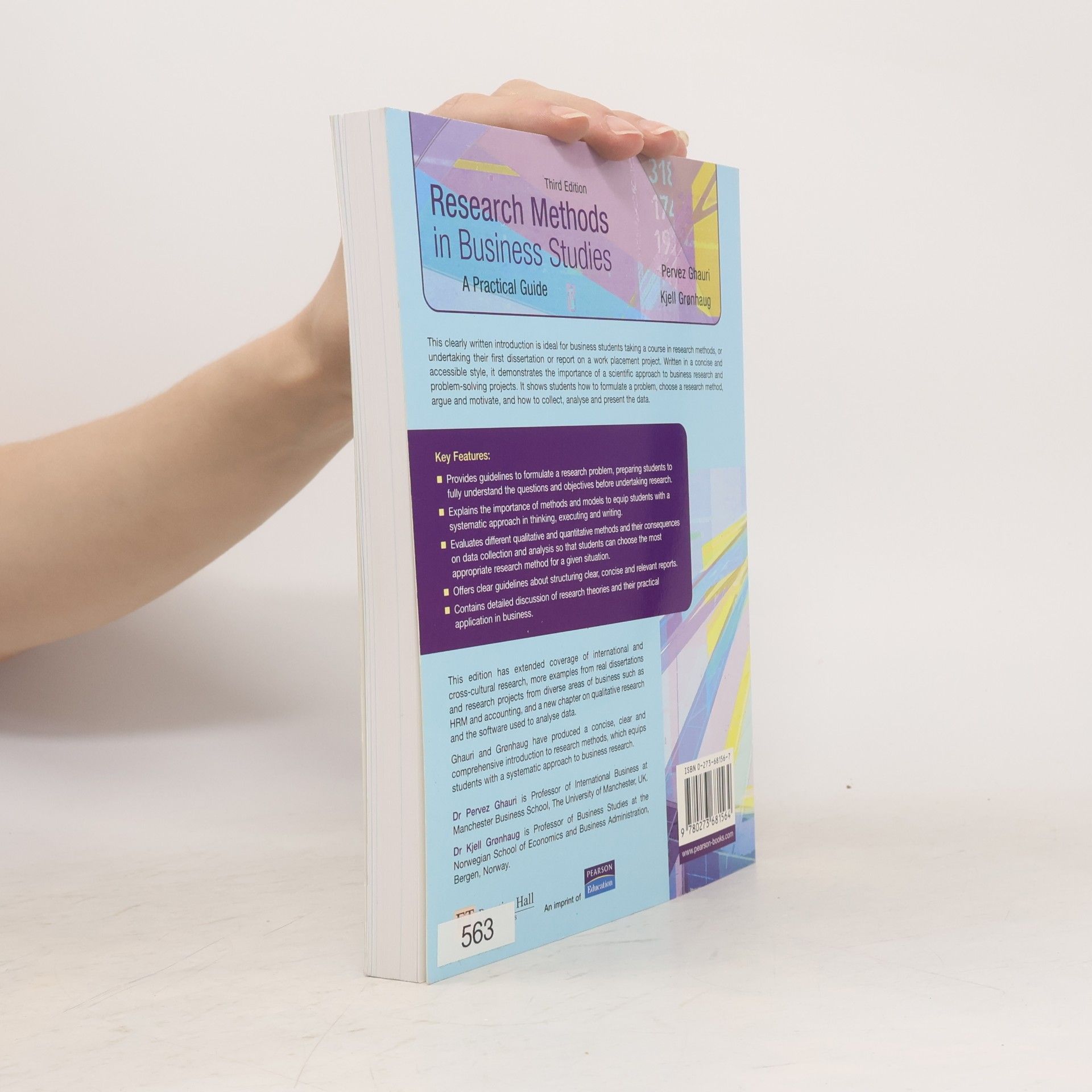 Pervez N. Ghauri Research Methods in Business Studies
