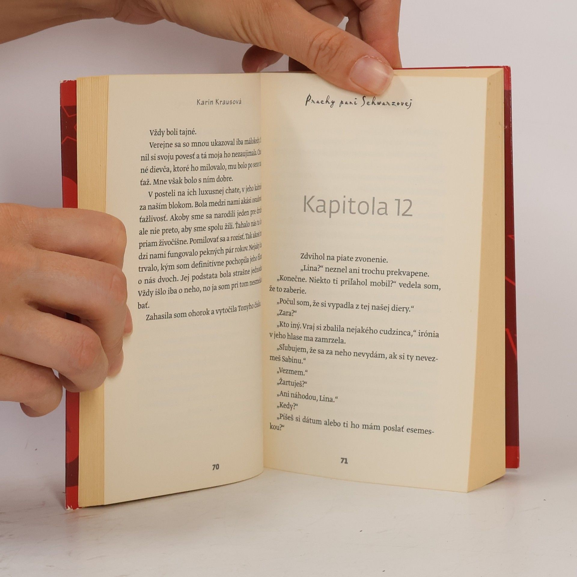Karin Krausová Prachy pani Schwarzovej