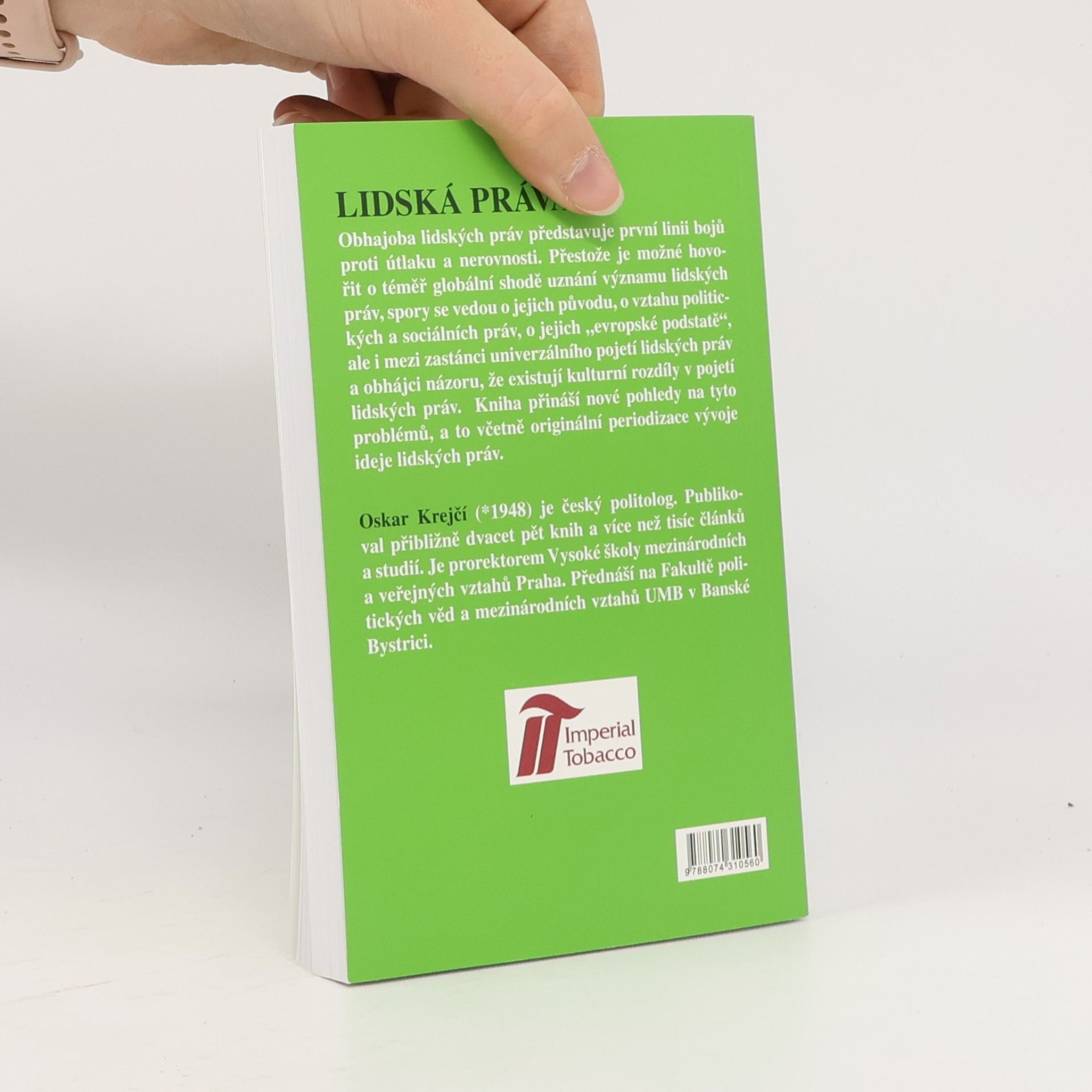 Oskar Krejčí Lidská práva