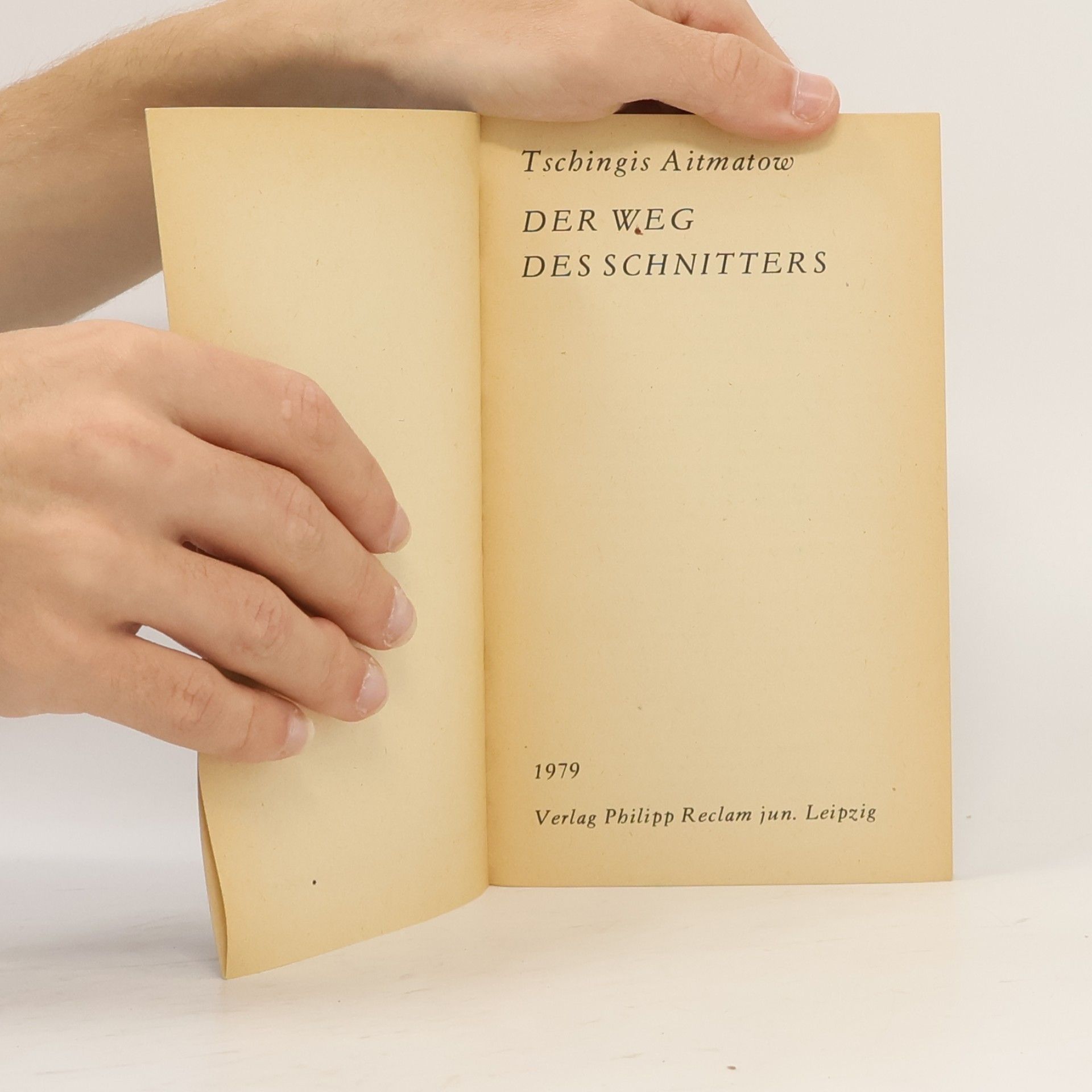 Chinghiz Aitmatov Der Weg des Schnitters