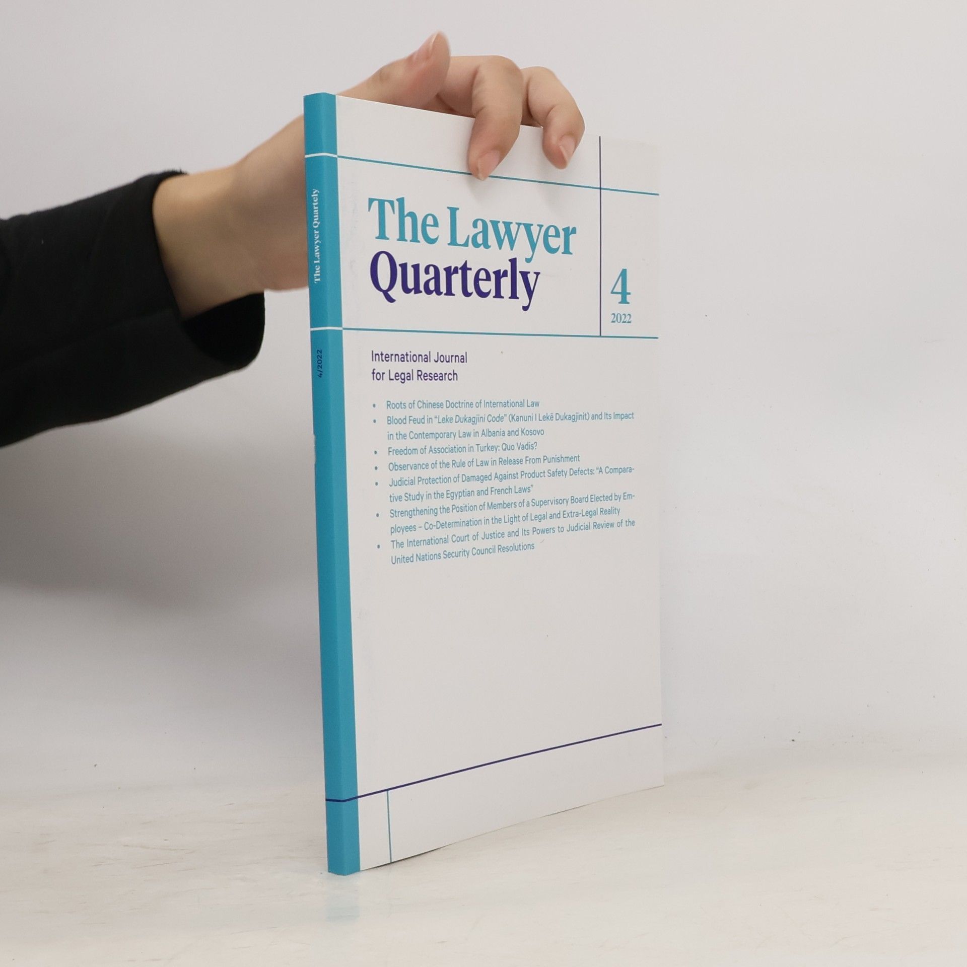 Kolektiv autorů The Lawyer Quarterly 4/2022