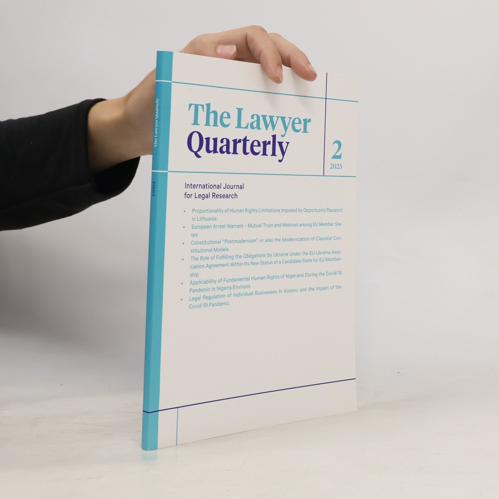 Kolektiv autorů The Lawyer Quarterly Volume 10 (2/2020)