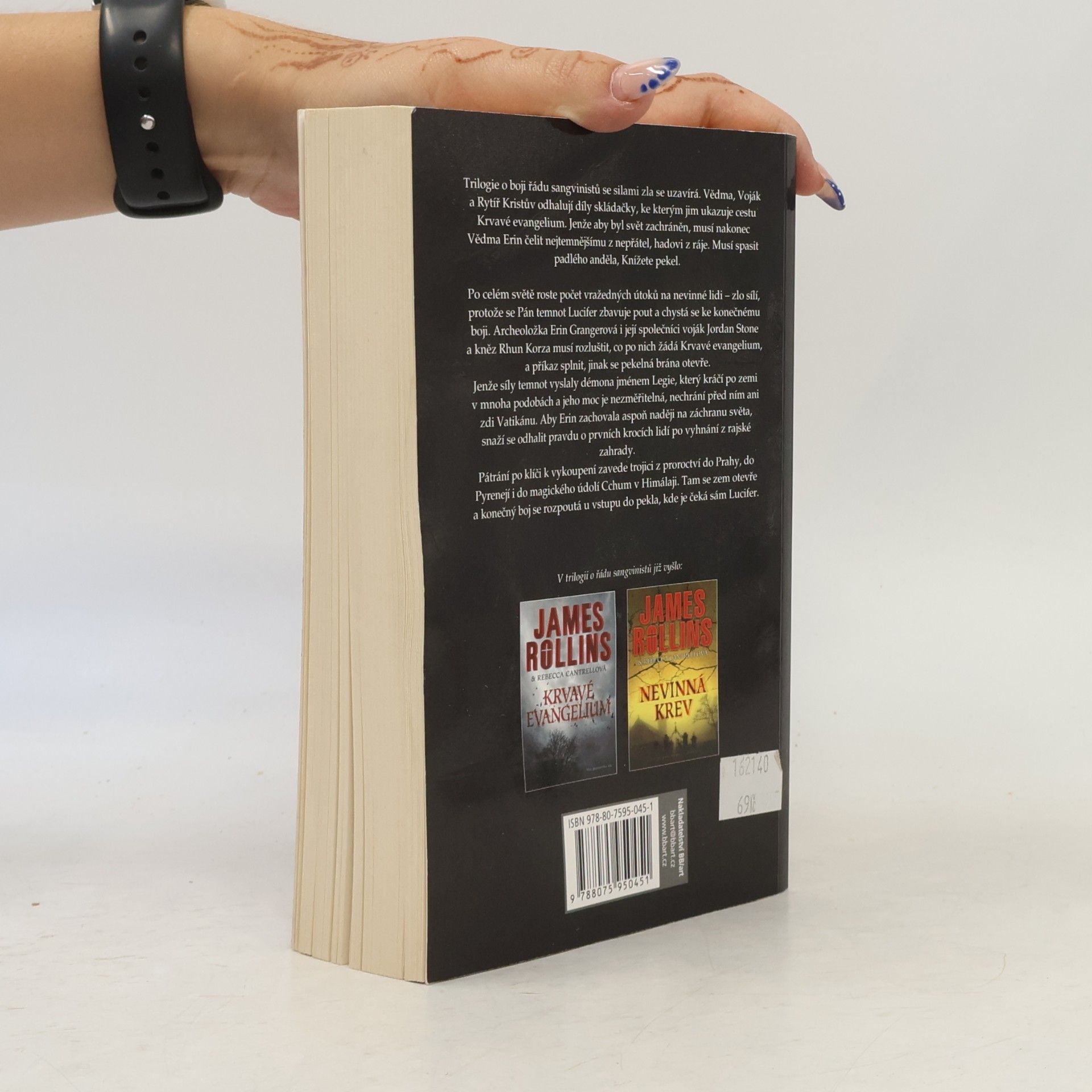 James Rollins Pekelná krev