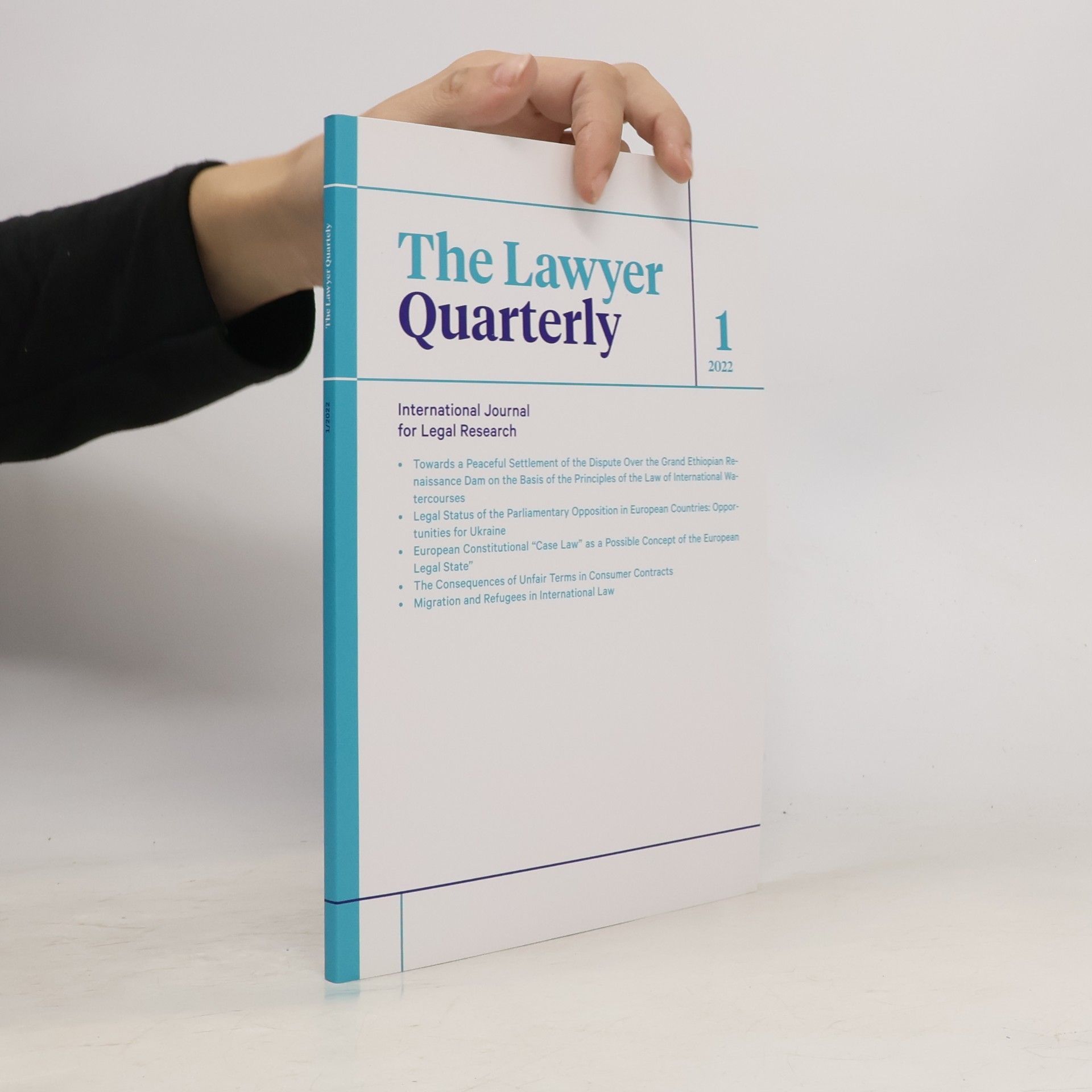 Kolektiv autorů The Lawyer Quarterly 1/2022