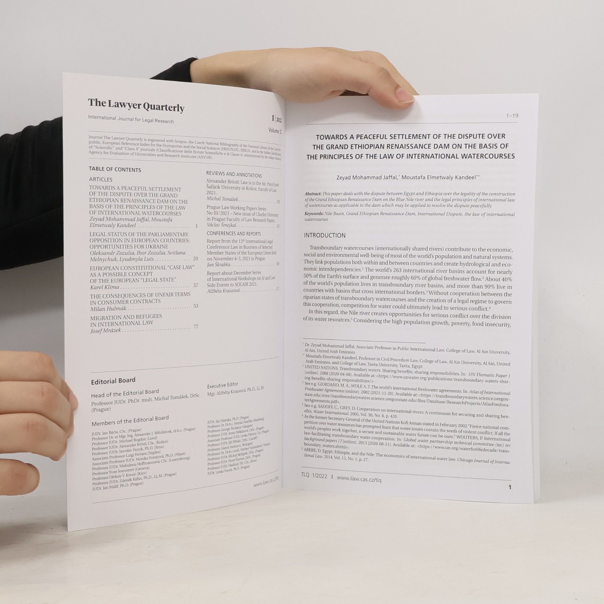 Kolektiv autorů The Lawyer Quarterly 1/2022