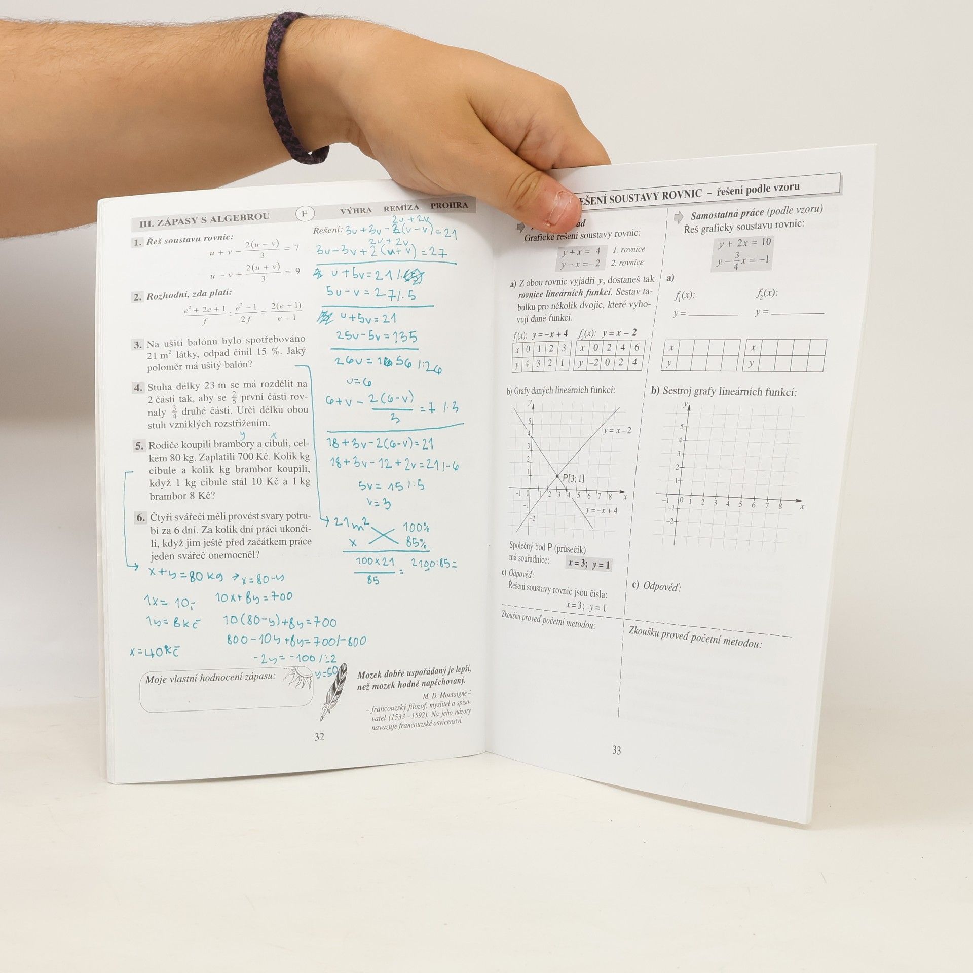 Zdena Rosecká Rovnice,slovní úlohy - Matematika 9.roč. pracovní sešit