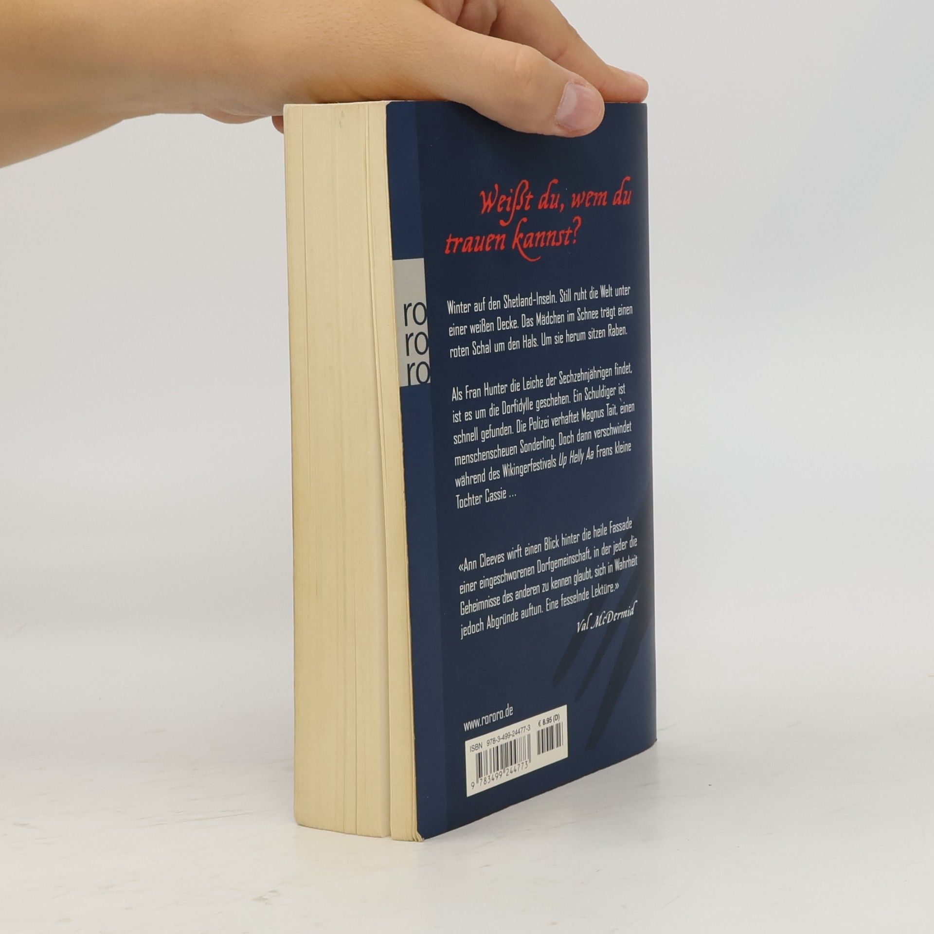 Ann Cleeves Die Nacht der Raben : Kriminalroman