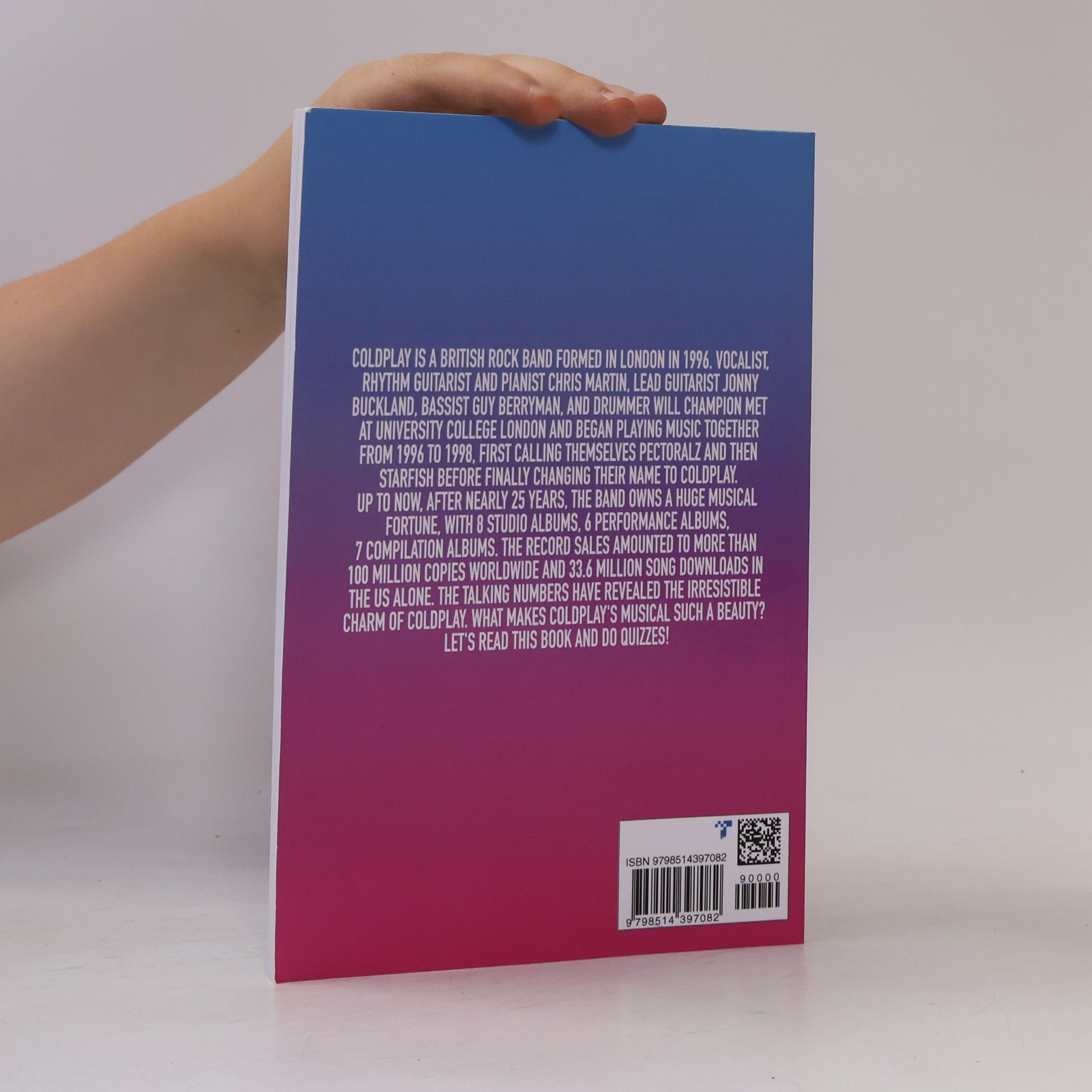 Jenny Clark Coldplay Trivia Book