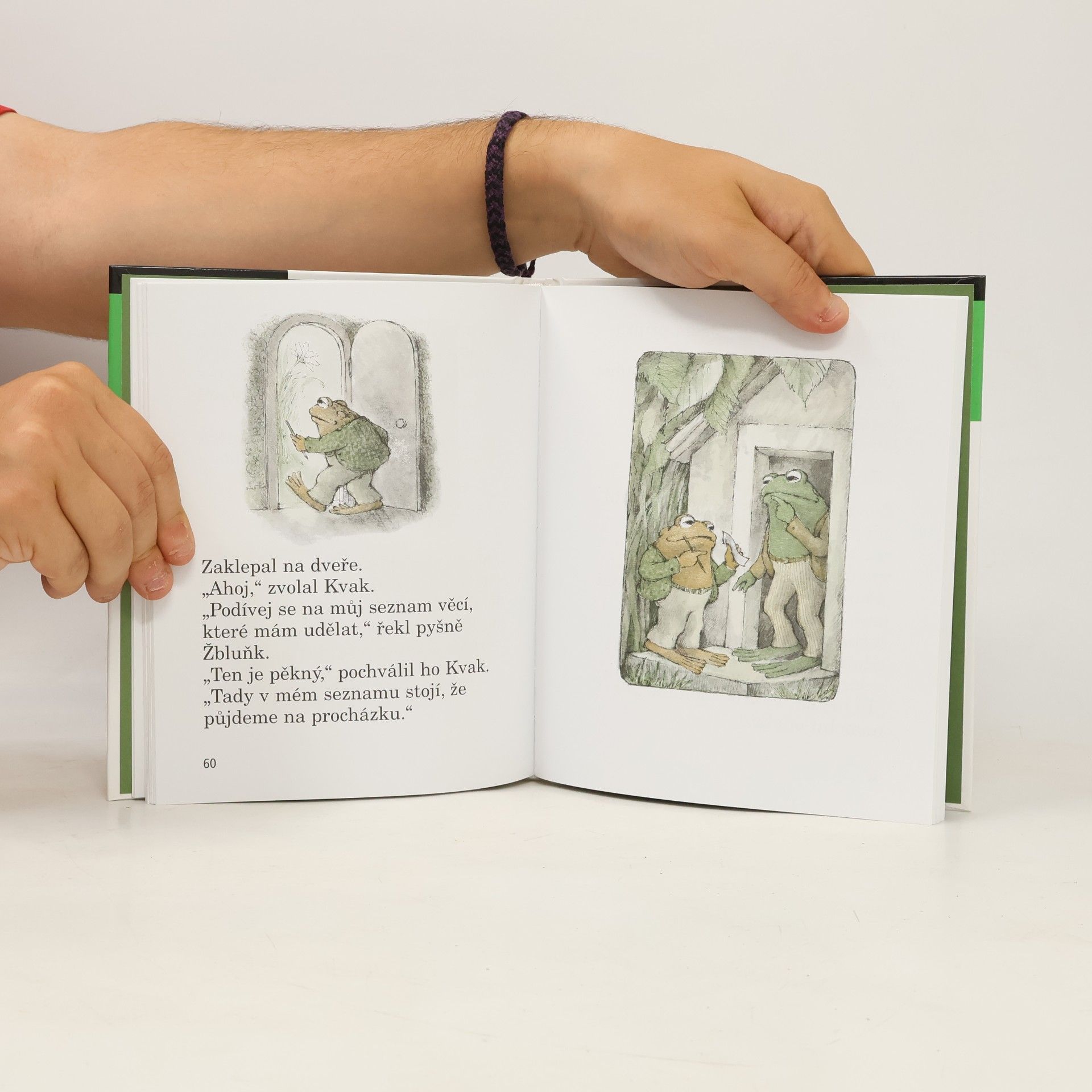 Arnold Lobel Kvak a Žbluňk jsou kamarádi