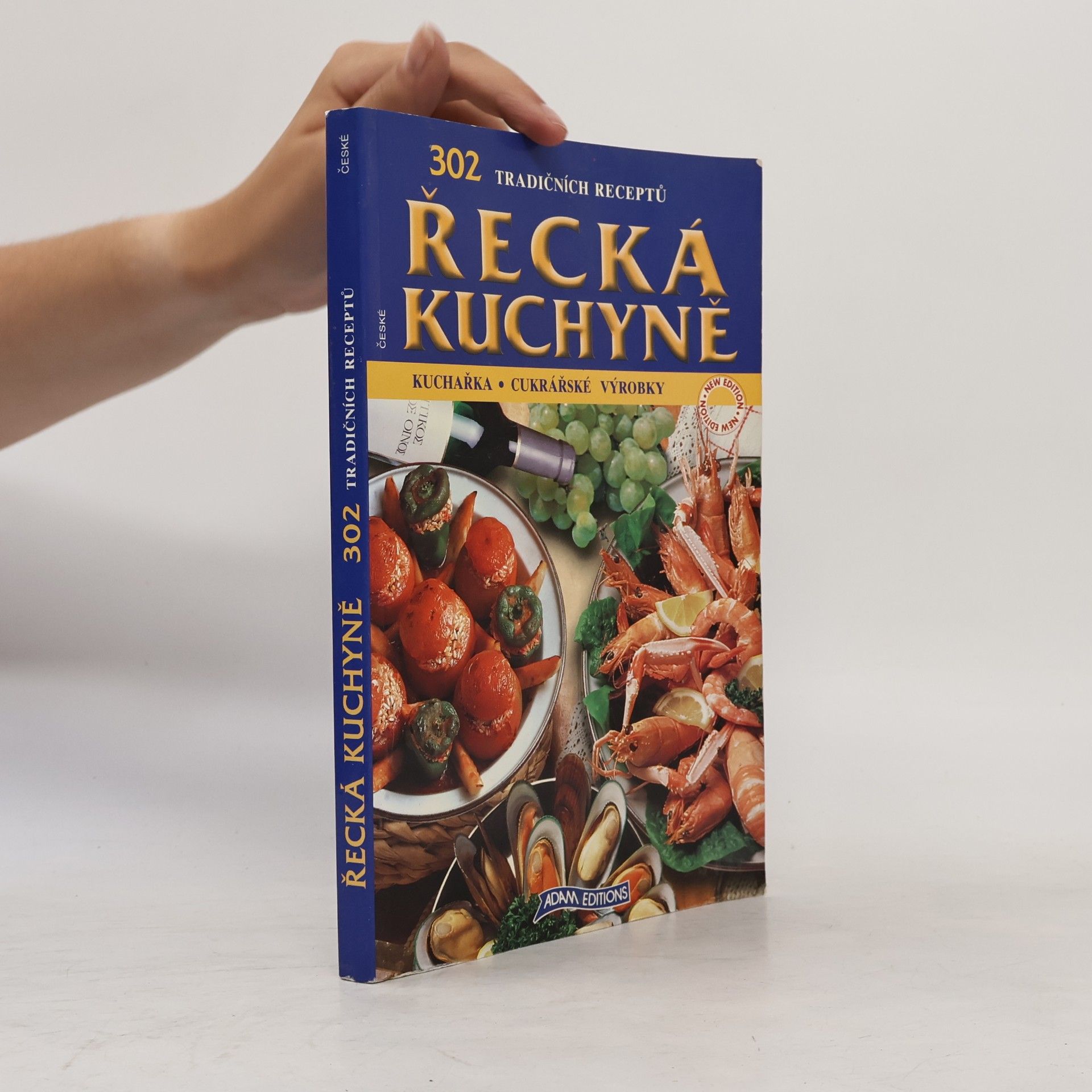 M. Adam Řecká kuchyně: 302 tradičních receptů