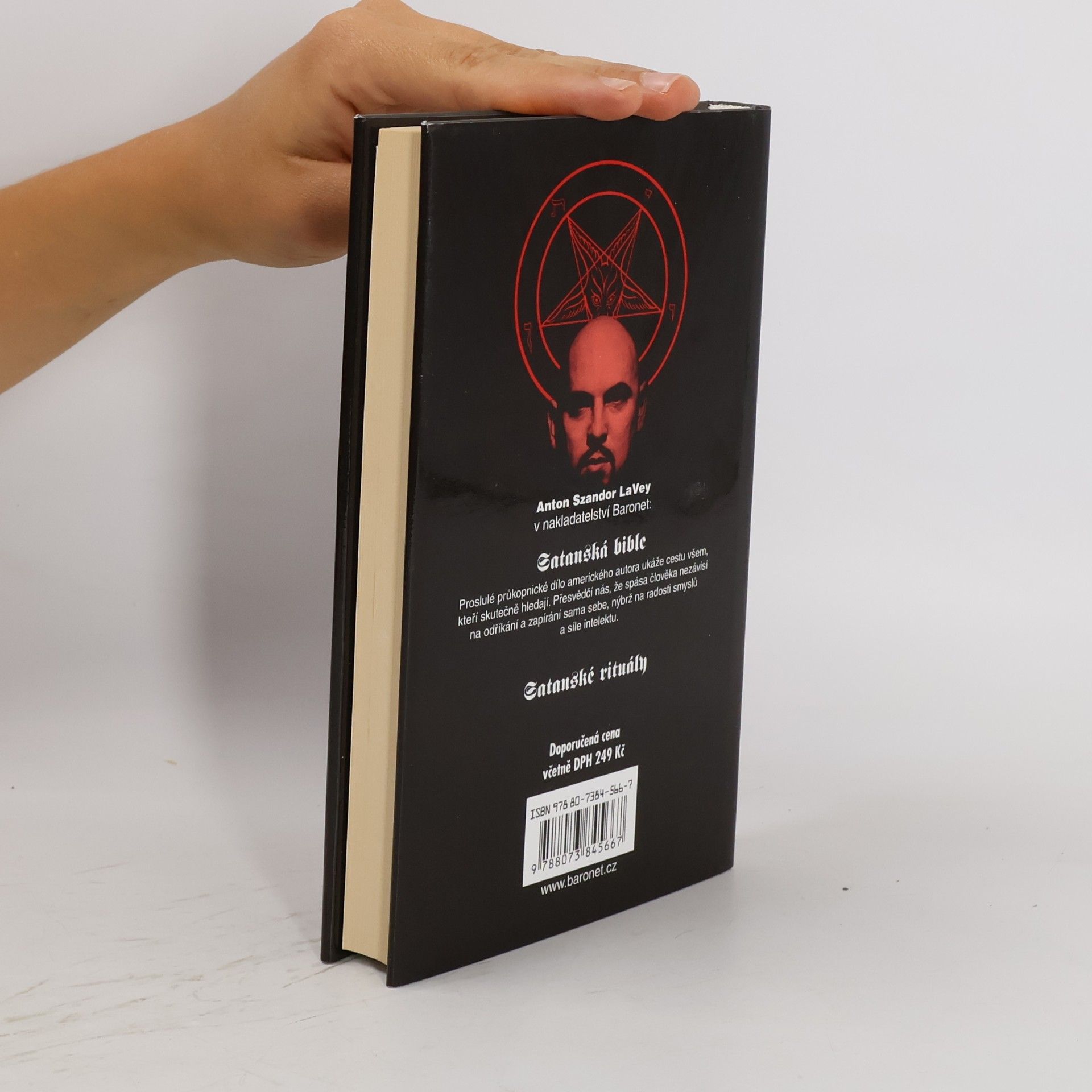 Anton Szandor La Vey Satanská bible