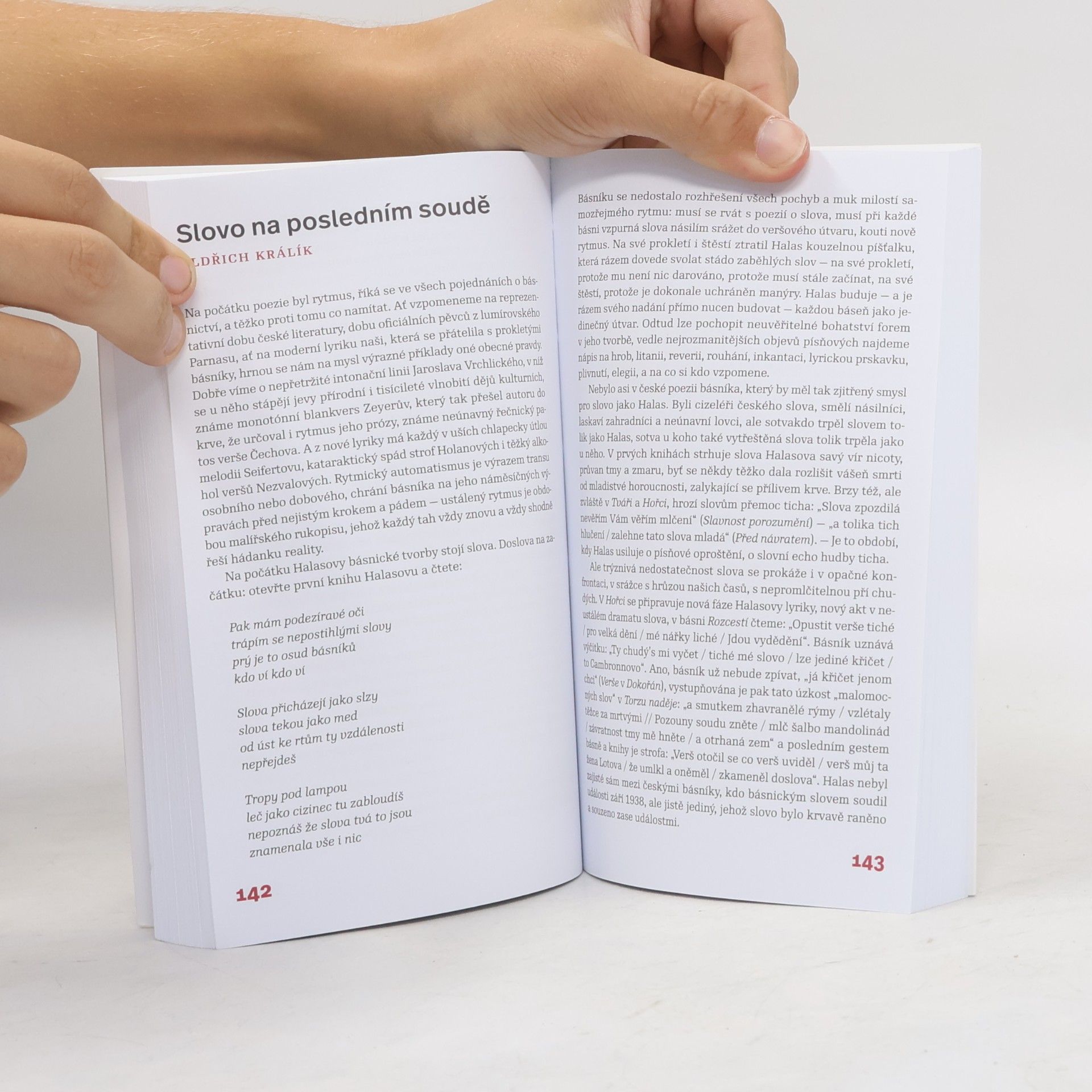 Marie Langerová Čtení o Františku Halasovi: ve zlomech moderny 1927–1969
